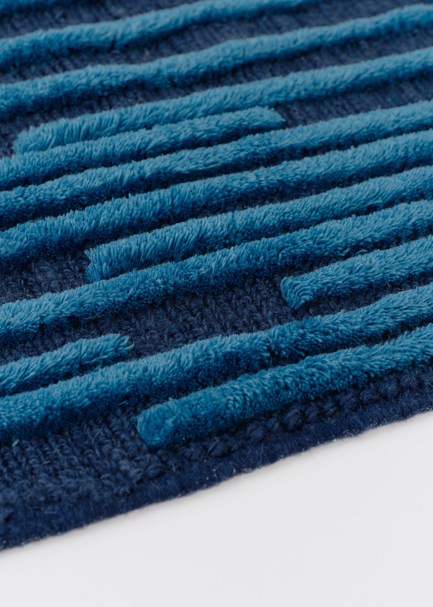 Moss Stripe Wool Rug