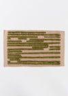 Moss Stripe Wool Rug