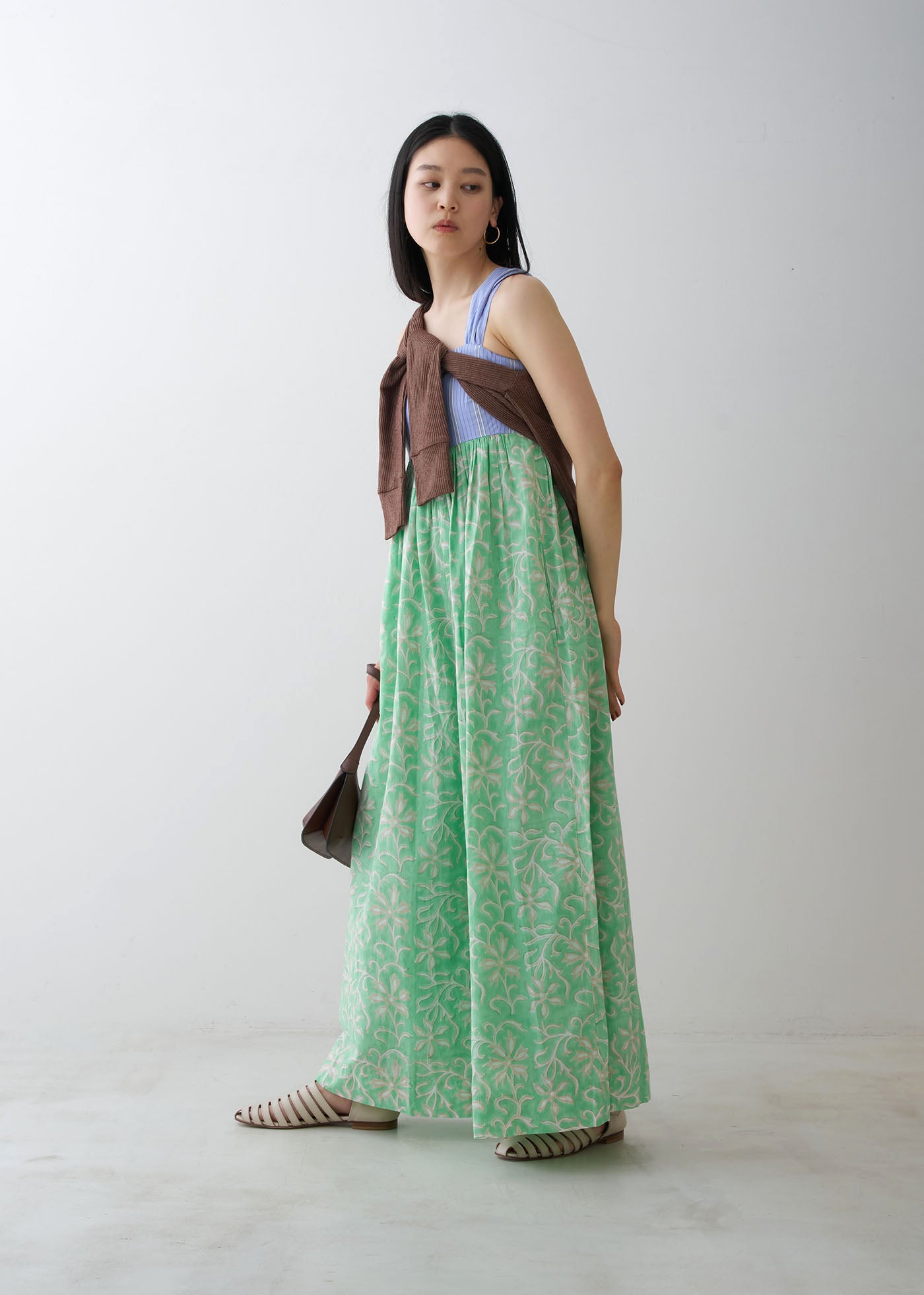 Cotton Voile Magnolia Print All In One | Pasand by ne Quittez pas 