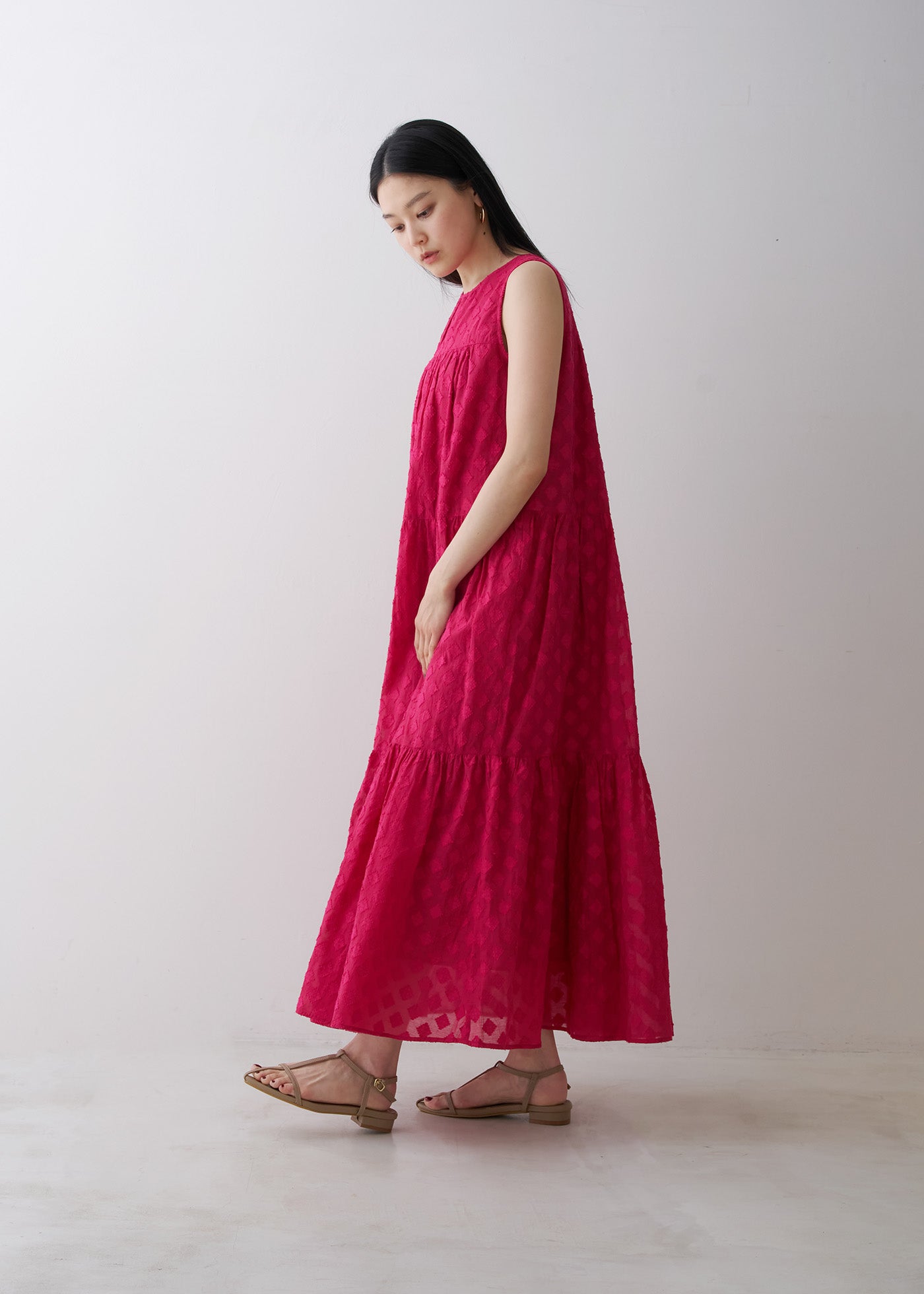 Butta Fabric No Sleeve Dress | Pasand by ne Quittez pas | パサン 