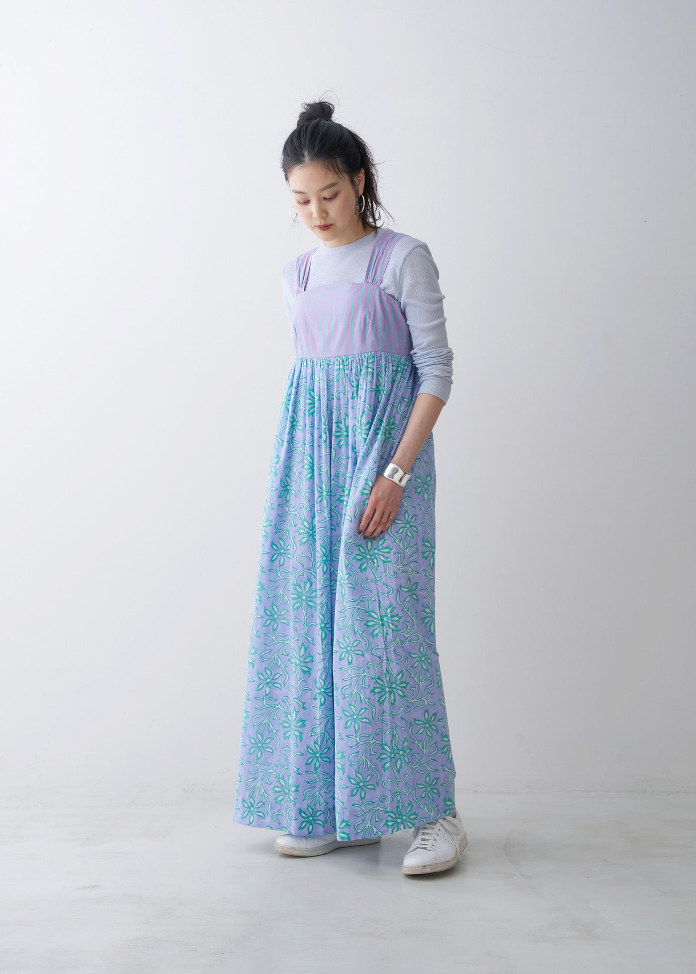 Cotton Voile Magnolia Print All In One | Pasand by ne Quittez pas 