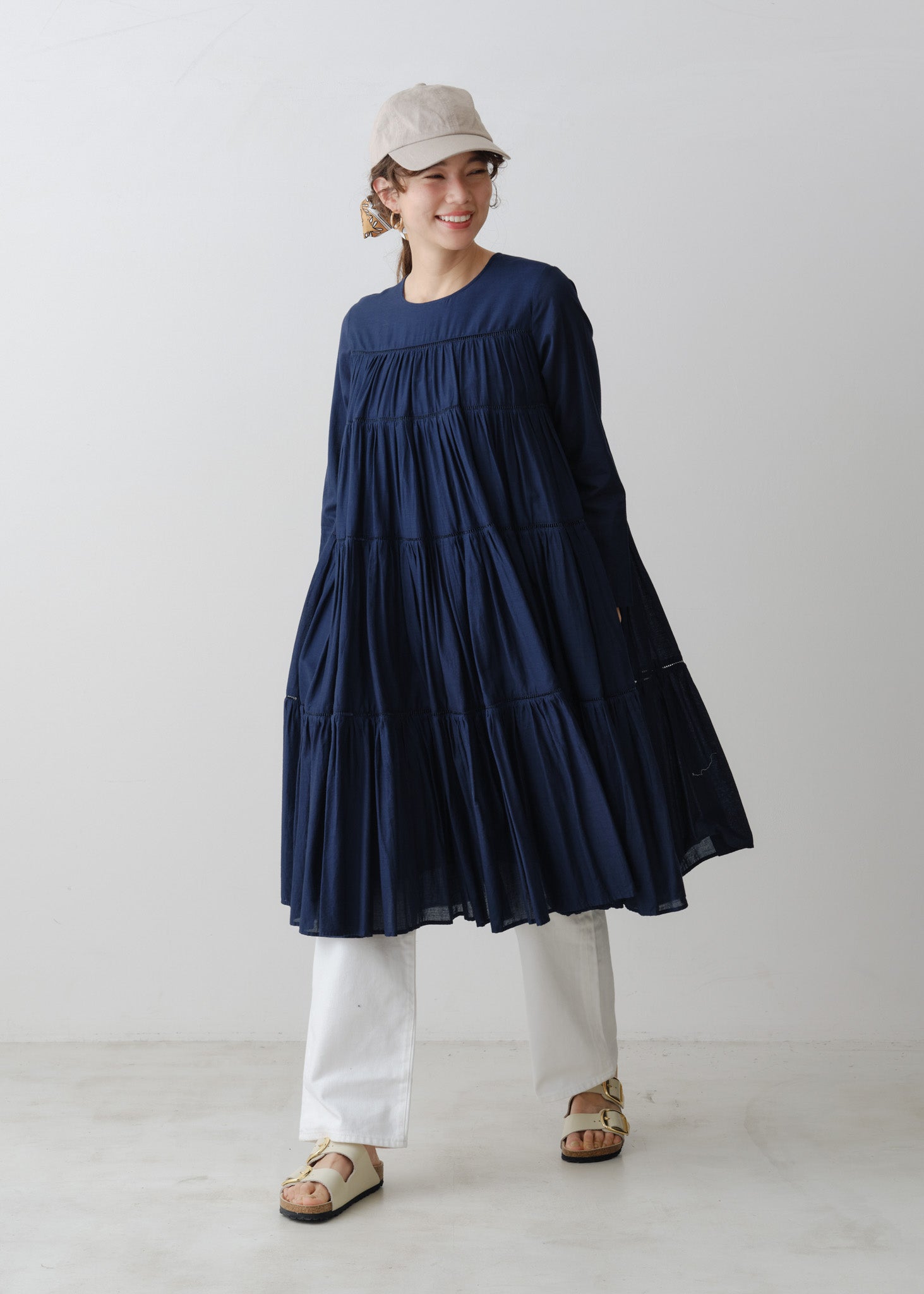 Navy/Free 165cm