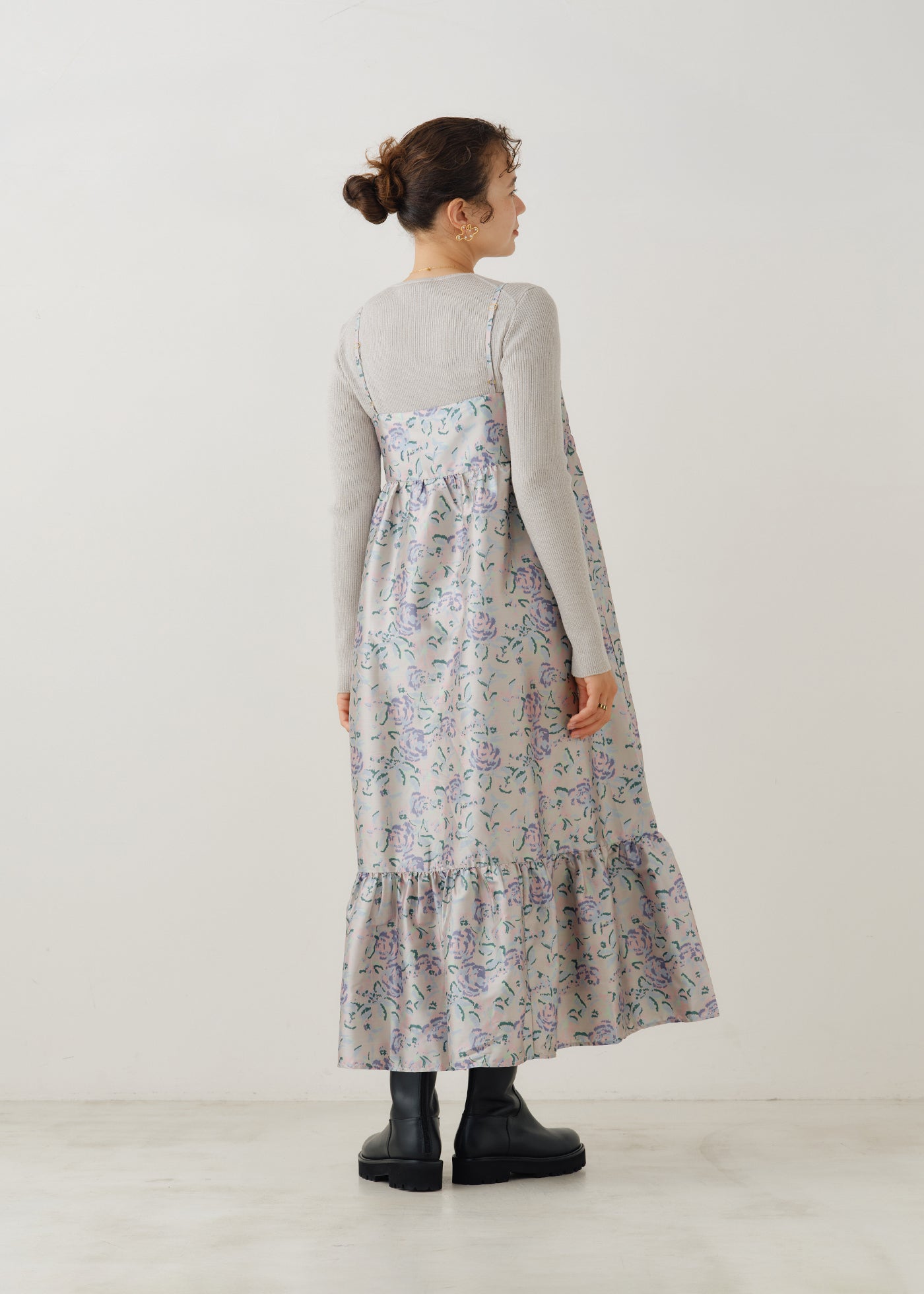 Poly Dupion Flower Print Cami Dress | Pasand by ne Quittez pas