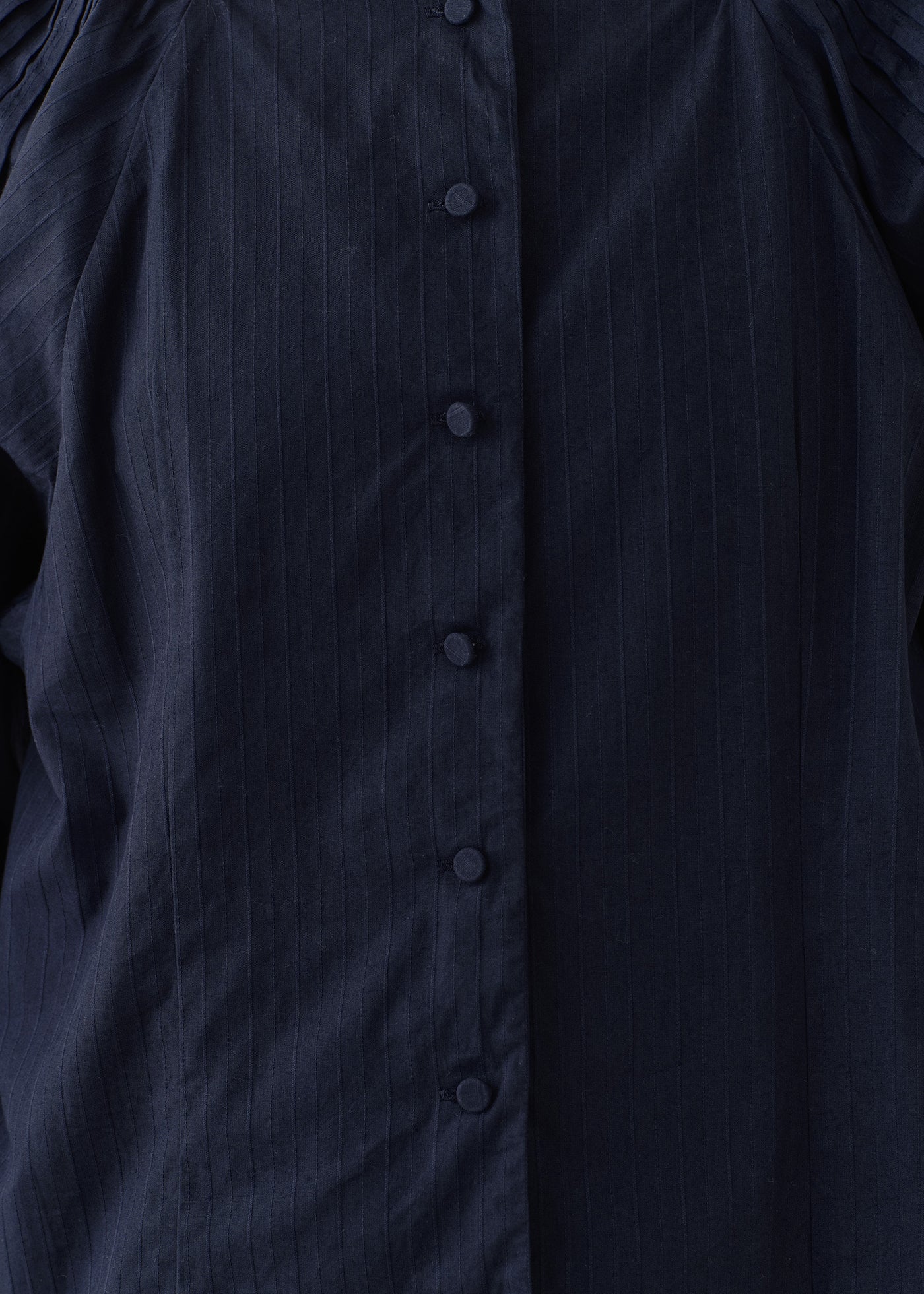 Poplin Tuck Sleeve Top