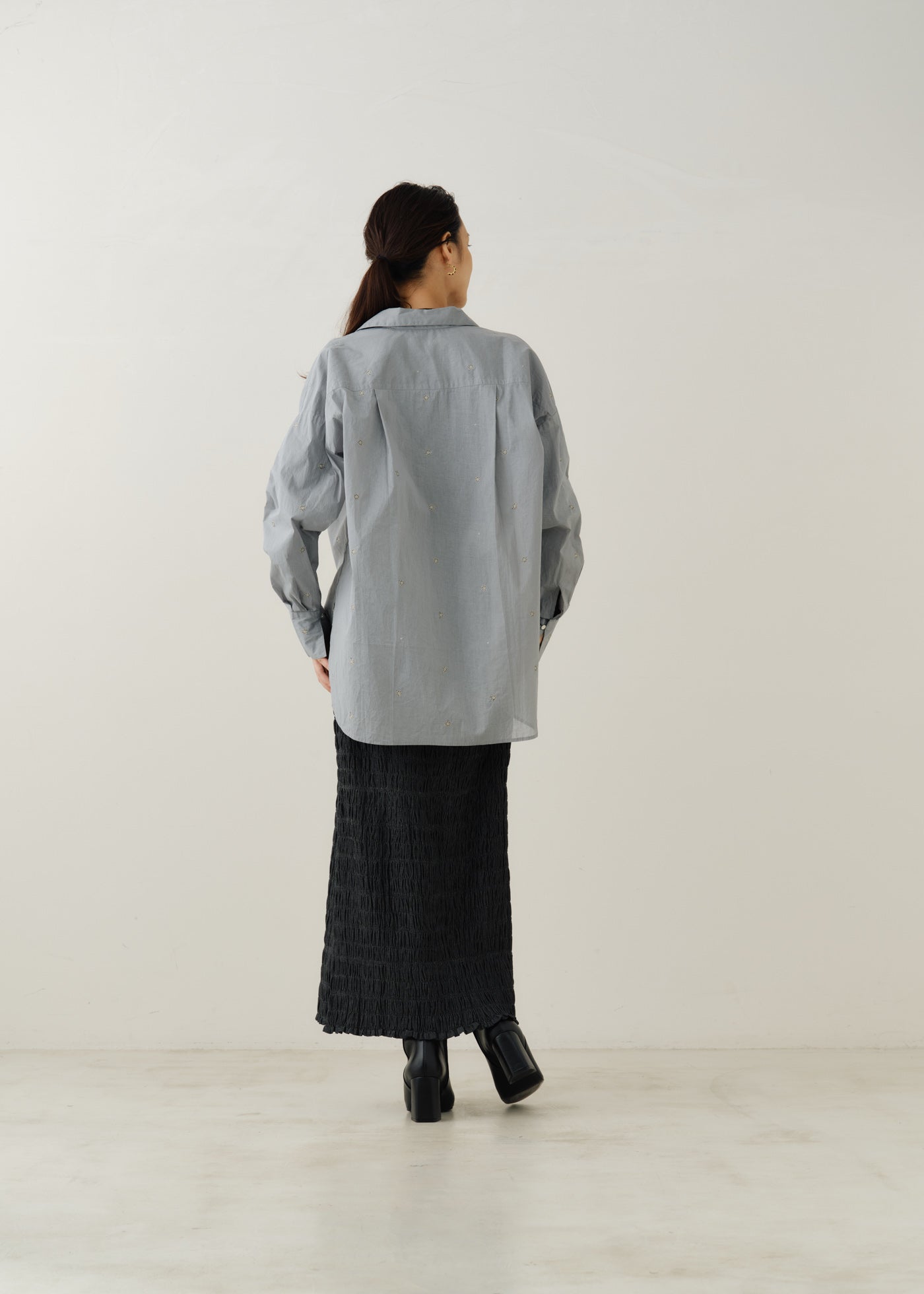 Cotton Organza Embroidery Shirts | Pasand by ne Quittez pas