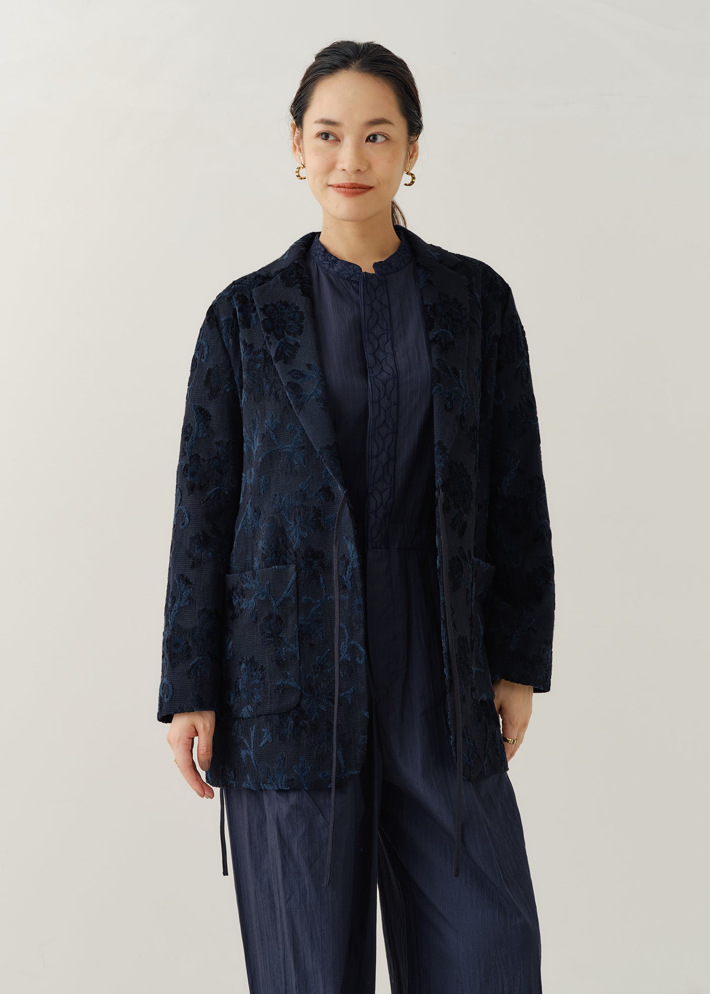 ヌキテパ× Heriter［エリテ］POP UP限定ジャケット Hériter Pile Jacquard Jacket NQP Exclusive | Pasand by ne Quittez