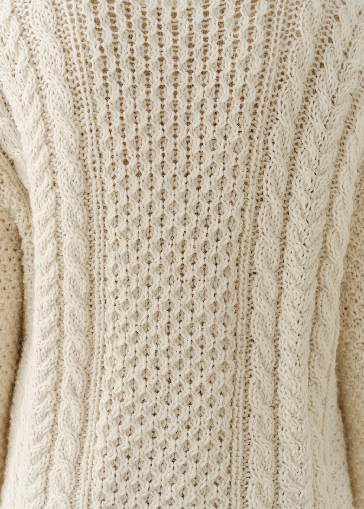 Hériter Hand Aran Cardigan