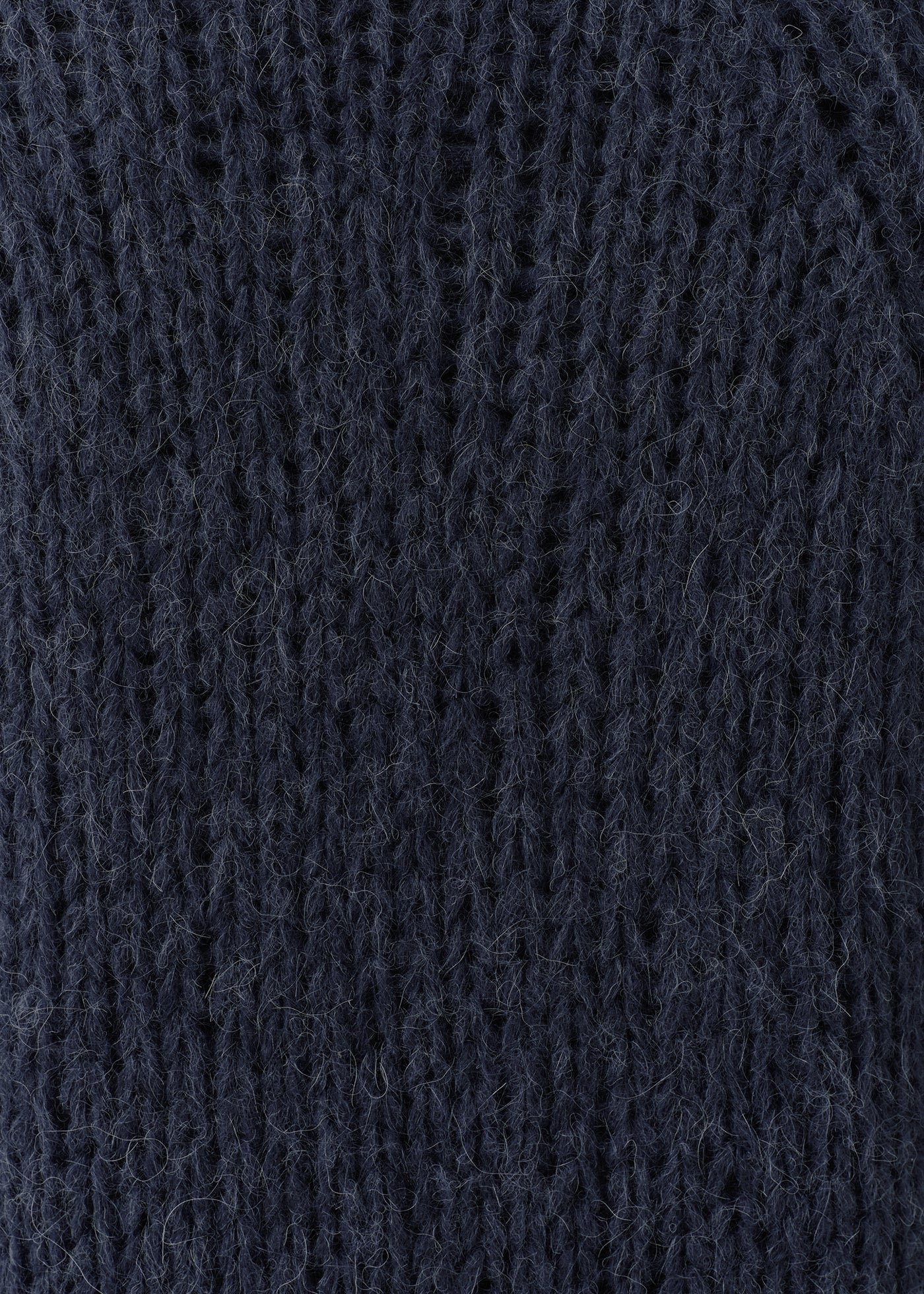 Mohair Mix Hand Knit Long Cardigan