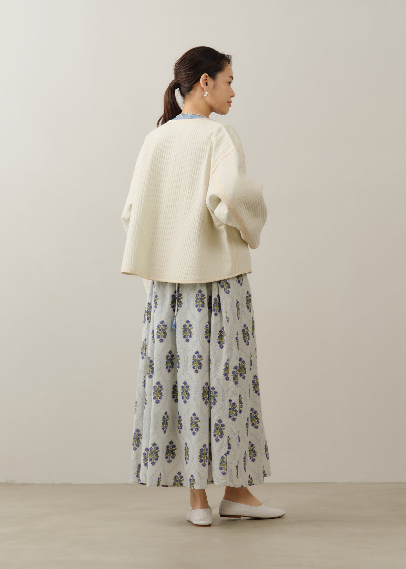 Cotton Reversible Jacket | Pasand by ne Quittez pas | パサンドバイ