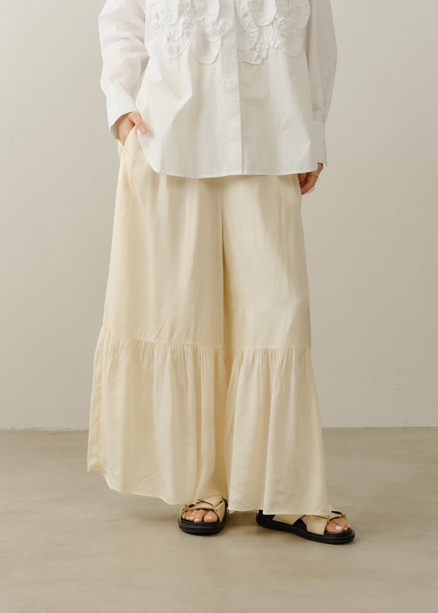 Shantoon Wide Pants | Pasand by ne Quittez pas | パサンドバイヌキテパ