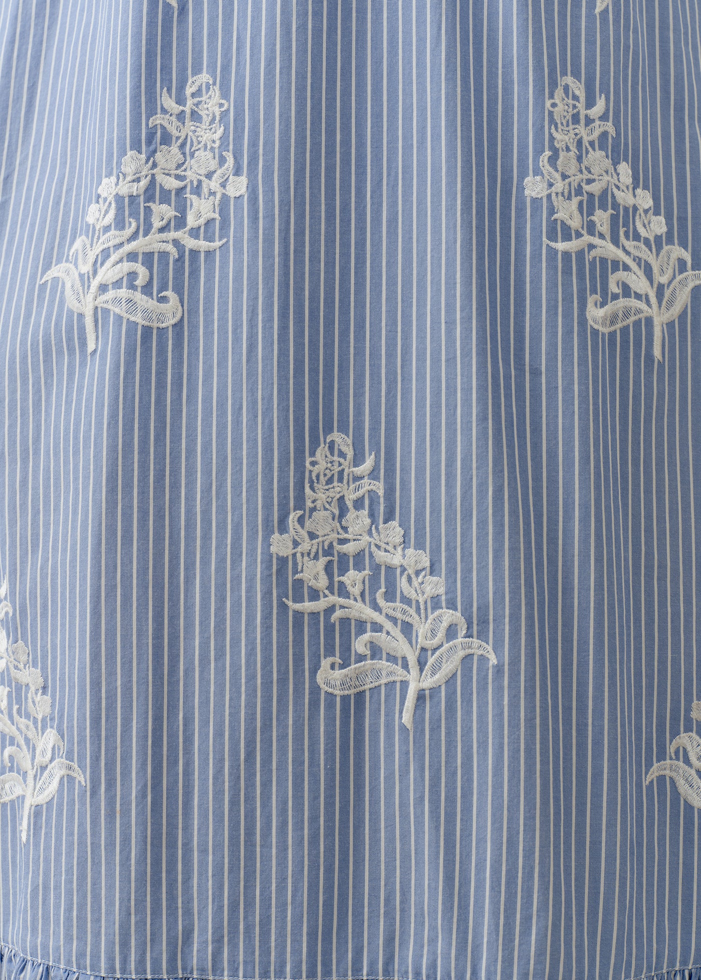 Cotton Poplin Mimosa Embroidery Cami Dress | Pasand by ne Quittez