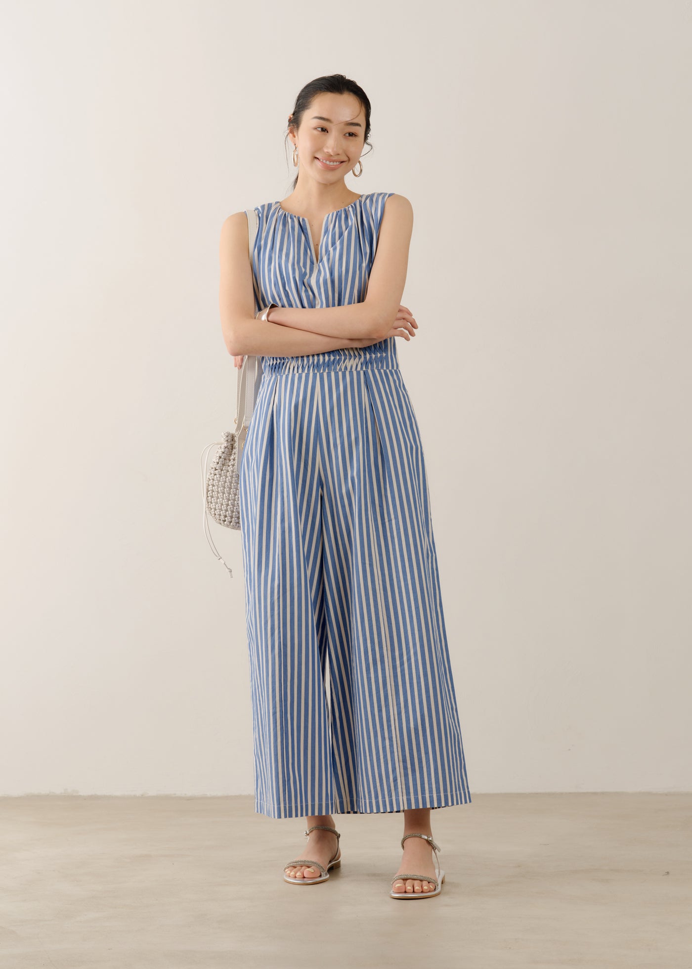Cotton Wave Tuck All In One | Pasand by ne Quittez pas | パサン