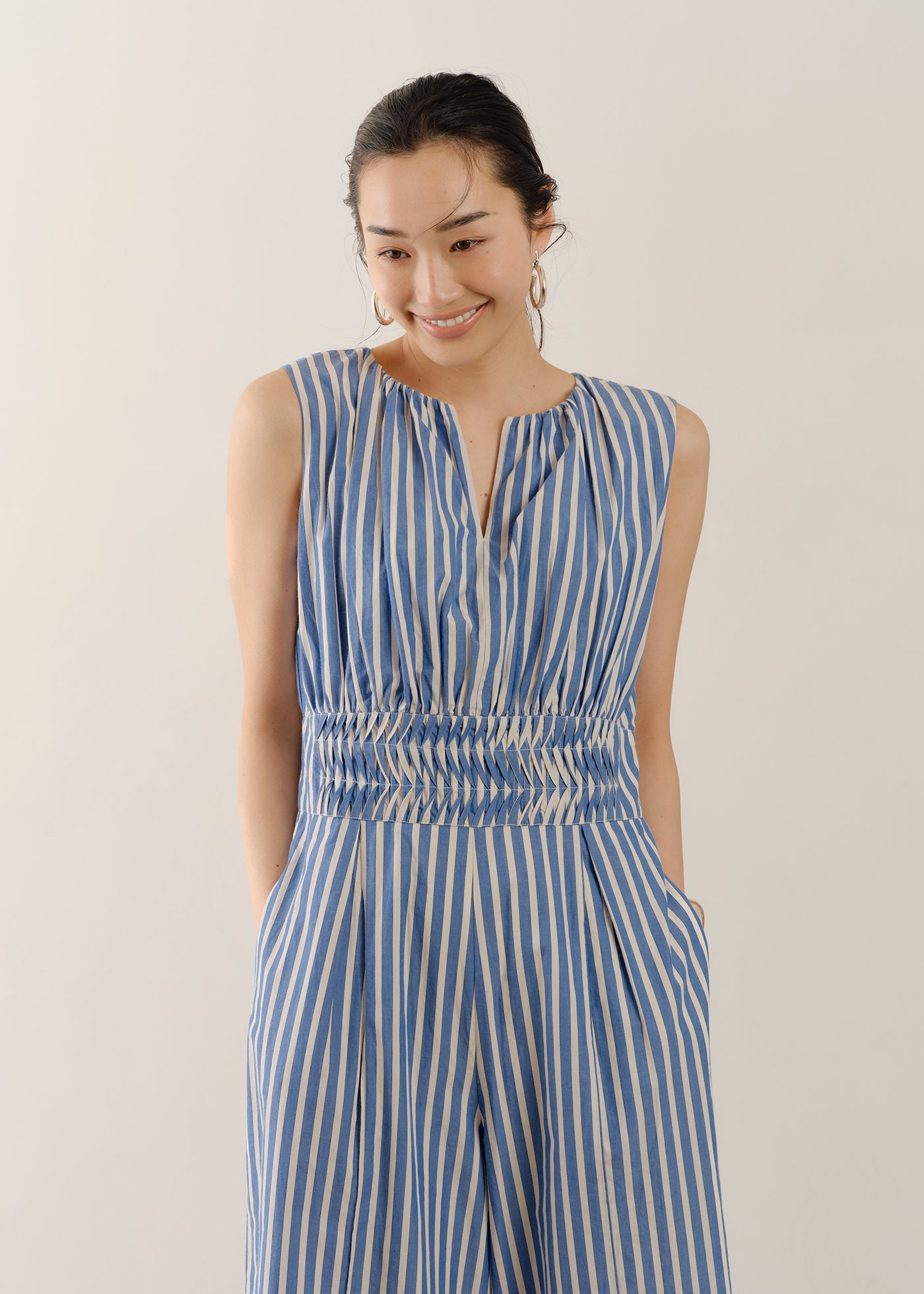 Cotton Wave Tuck All In One | Pasand by ne Quittez pas | パサン