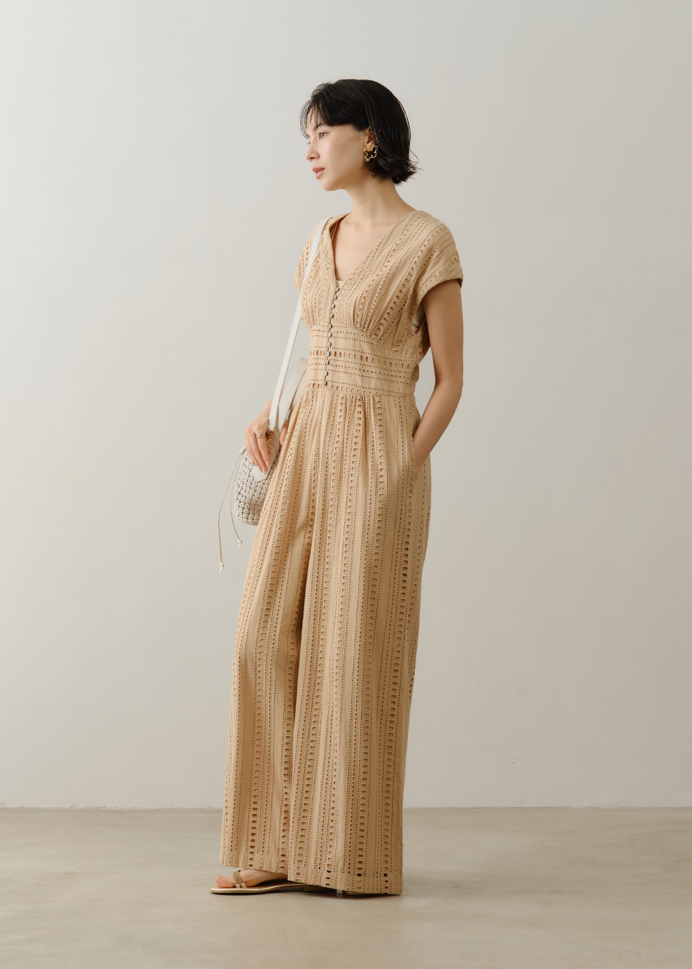 Beige/M 168cm