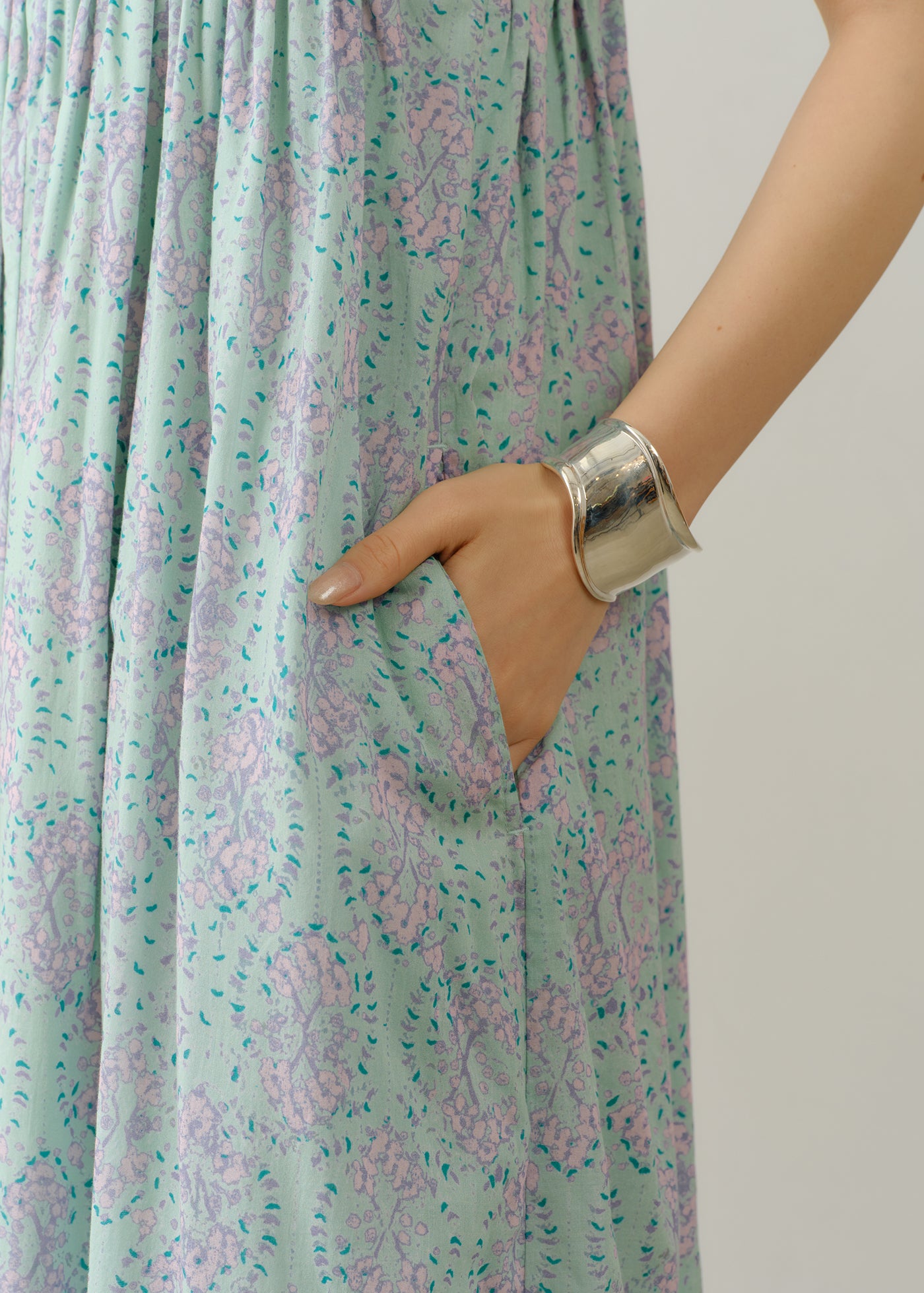 Cotton Voile Bluebell Print Gather All In One | Pasand by ne