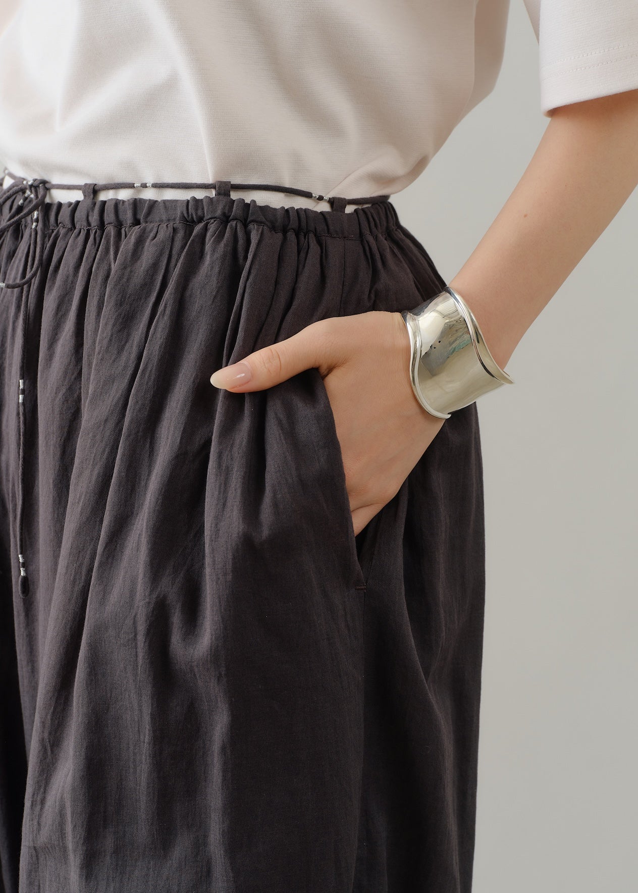 【6月上旬お届け予定】Cotton Voile Petit Zari Pants