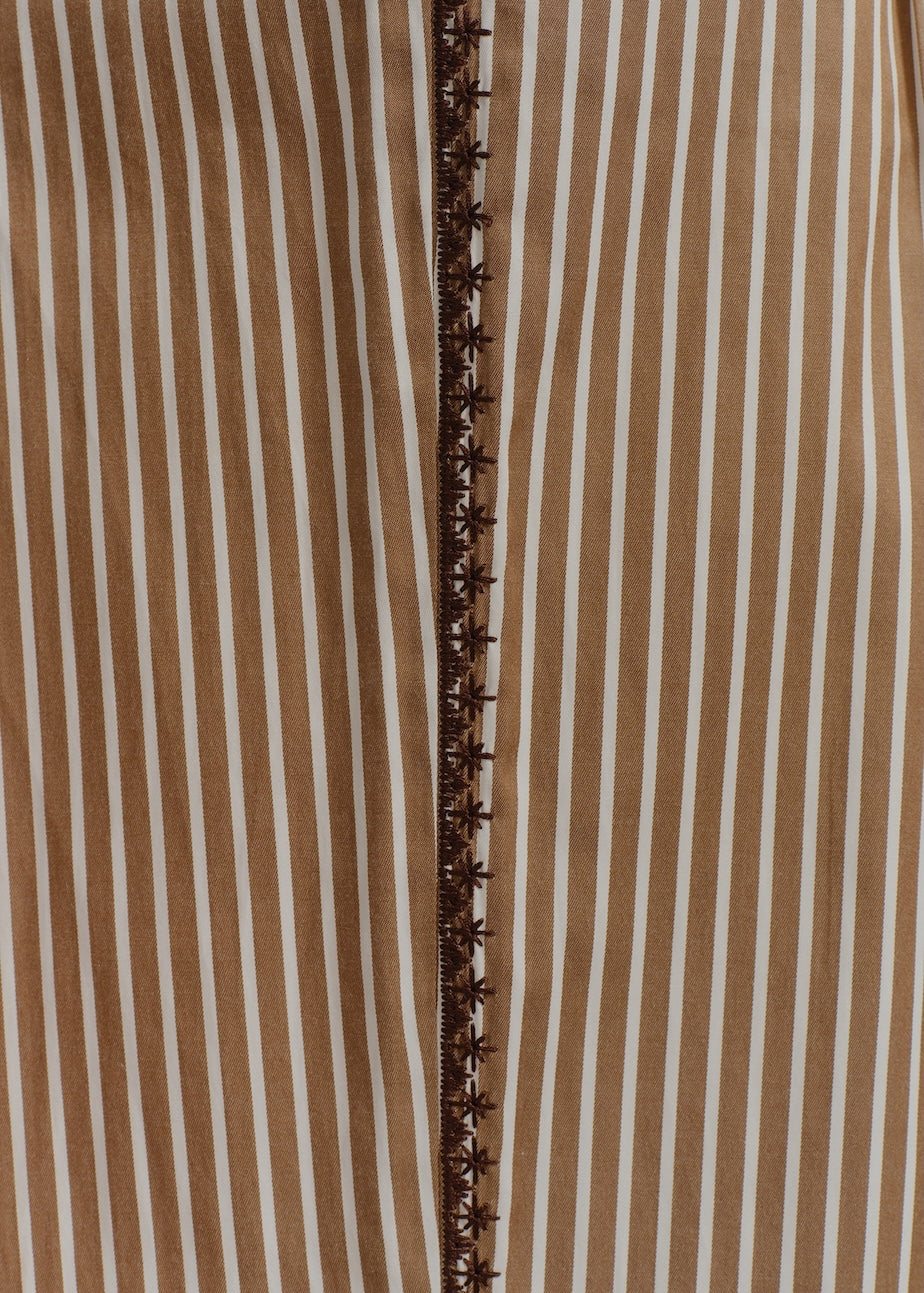 【7/22 10時発売】Poplin Stripe Pants