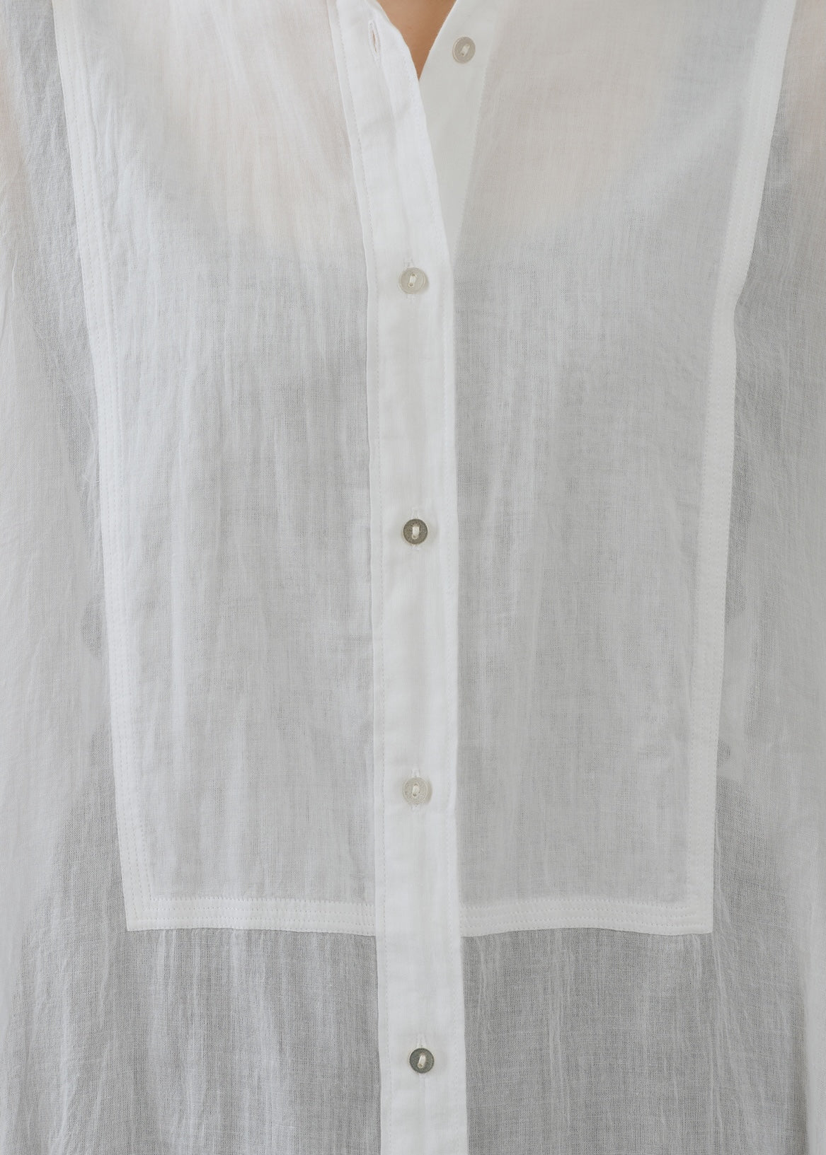 Cotton Voile Round Shirts