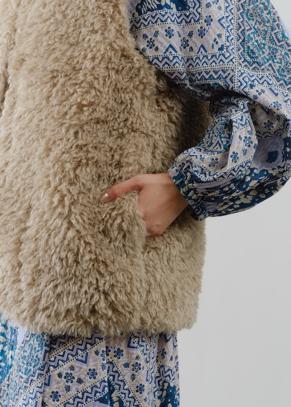 Beige/Free 170cm