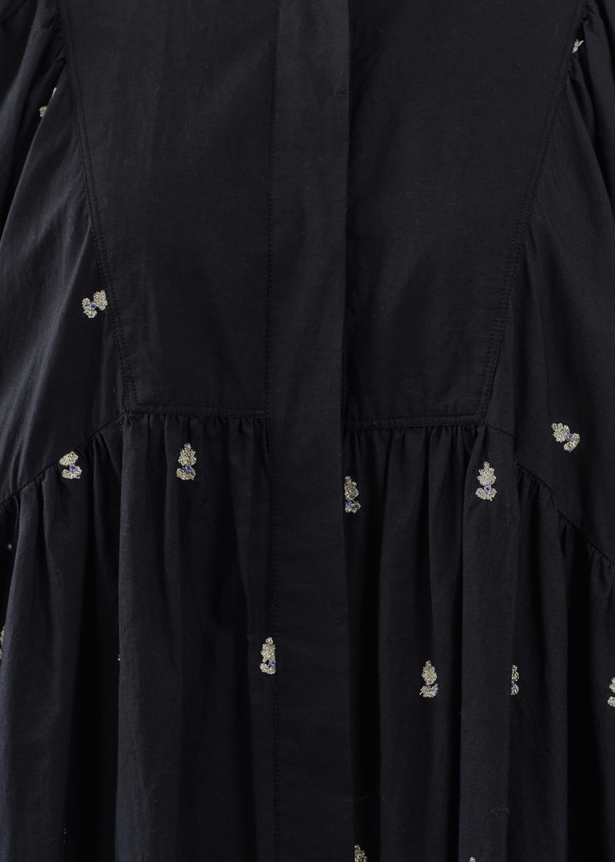 【9/2 10時発売】Fine Poplin Bindi Gather Shirts Dress