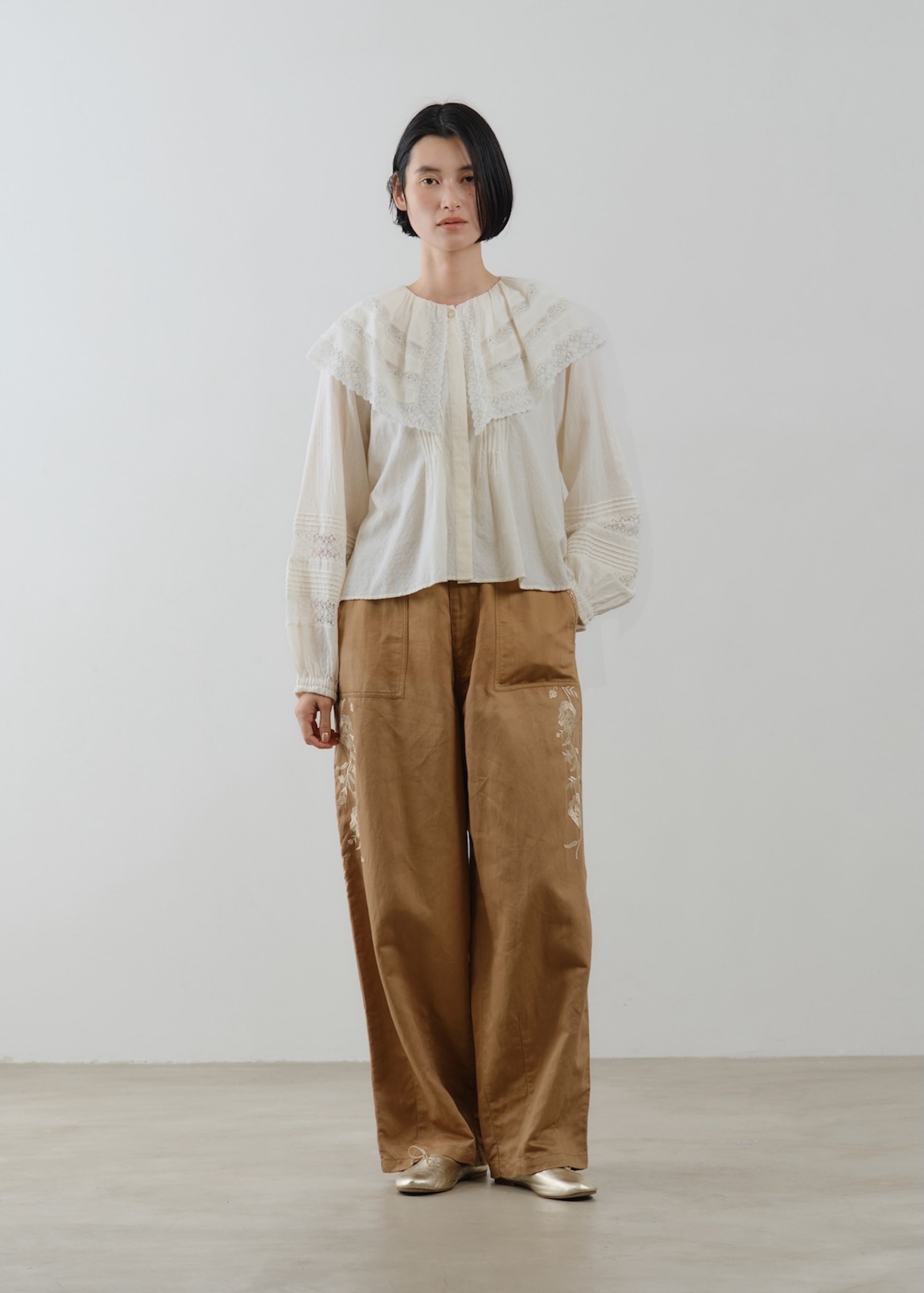 Beige/M 170cm