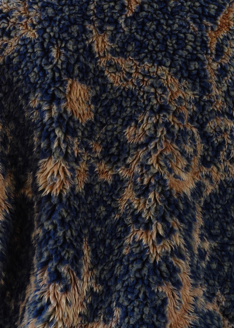 【11月中旬お届け予定】Abstract Paisley Boa Blouson
