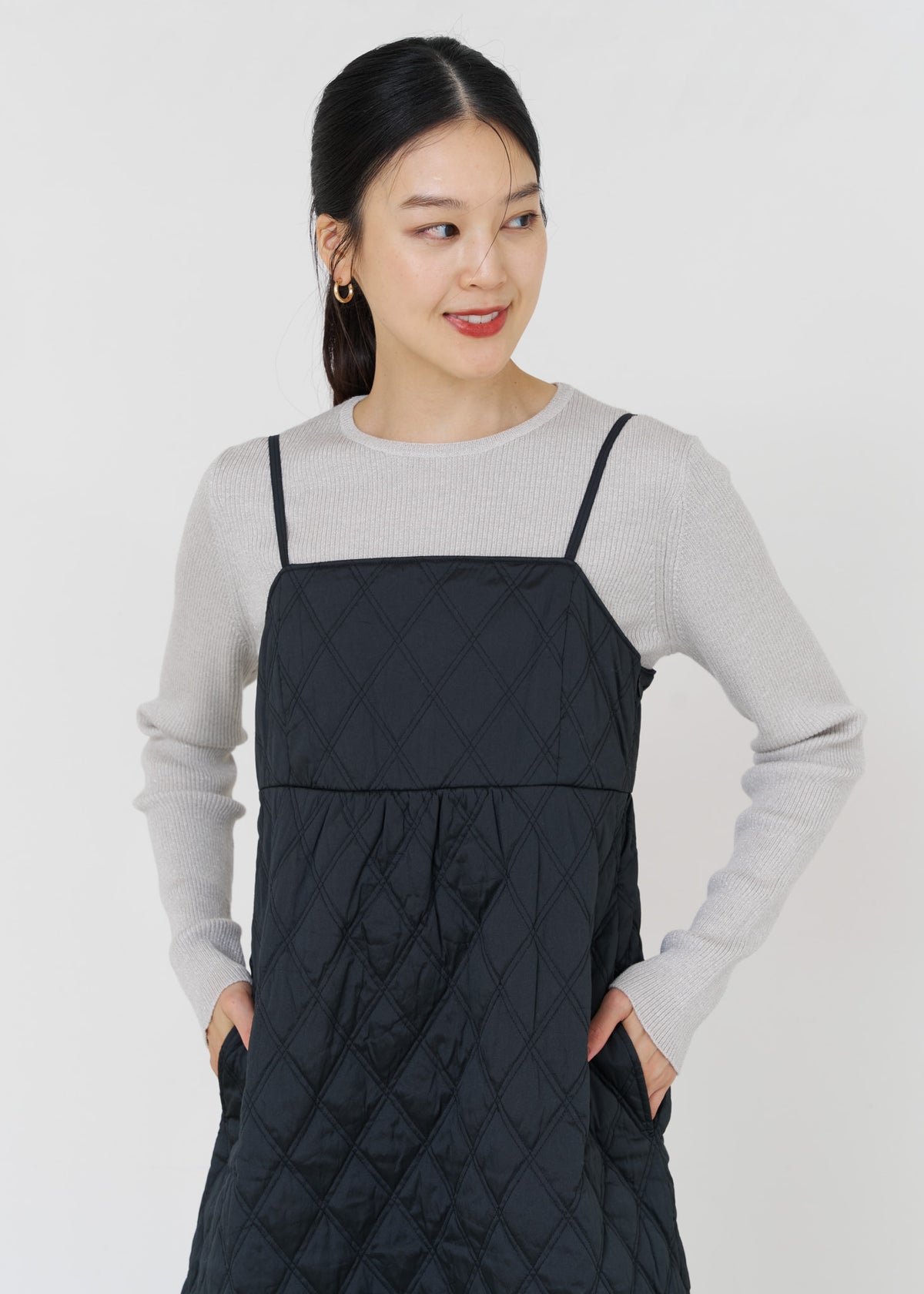 Wool Lurex Rib Pullover