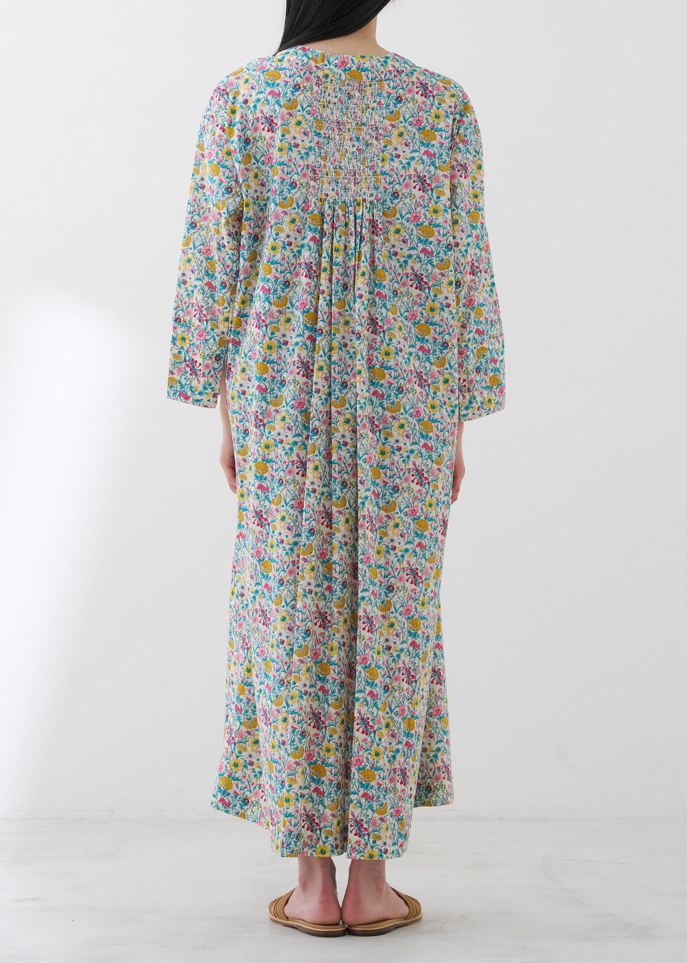 Liberty Print Waist String Dress | Pasand by ne Quittez pas | パサンドバイヌキテパ