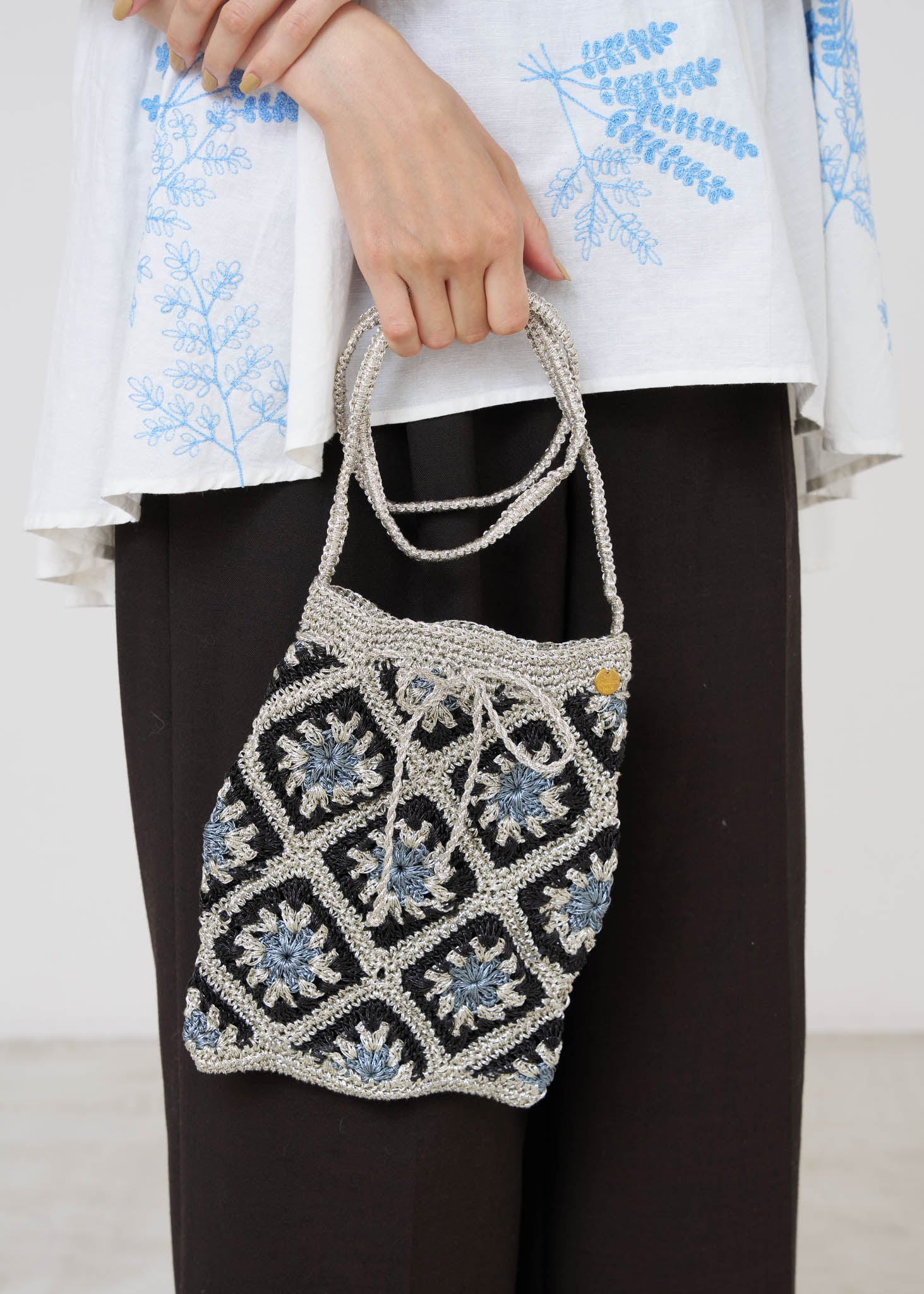 Macrame Crochet Shoulder Bag