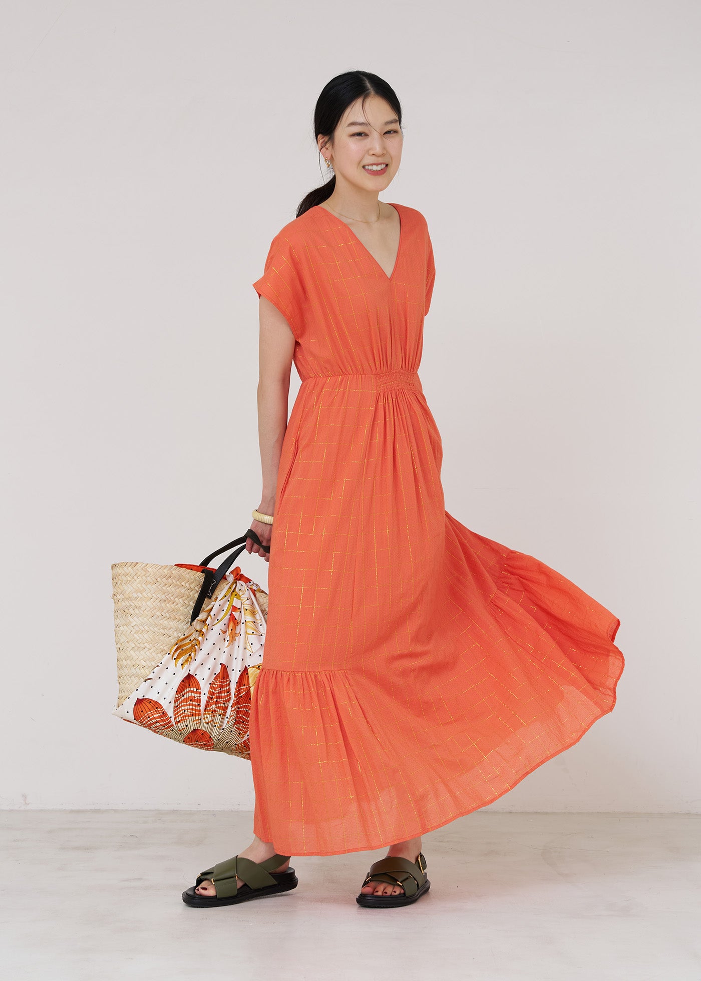 Orange/Free 164cm