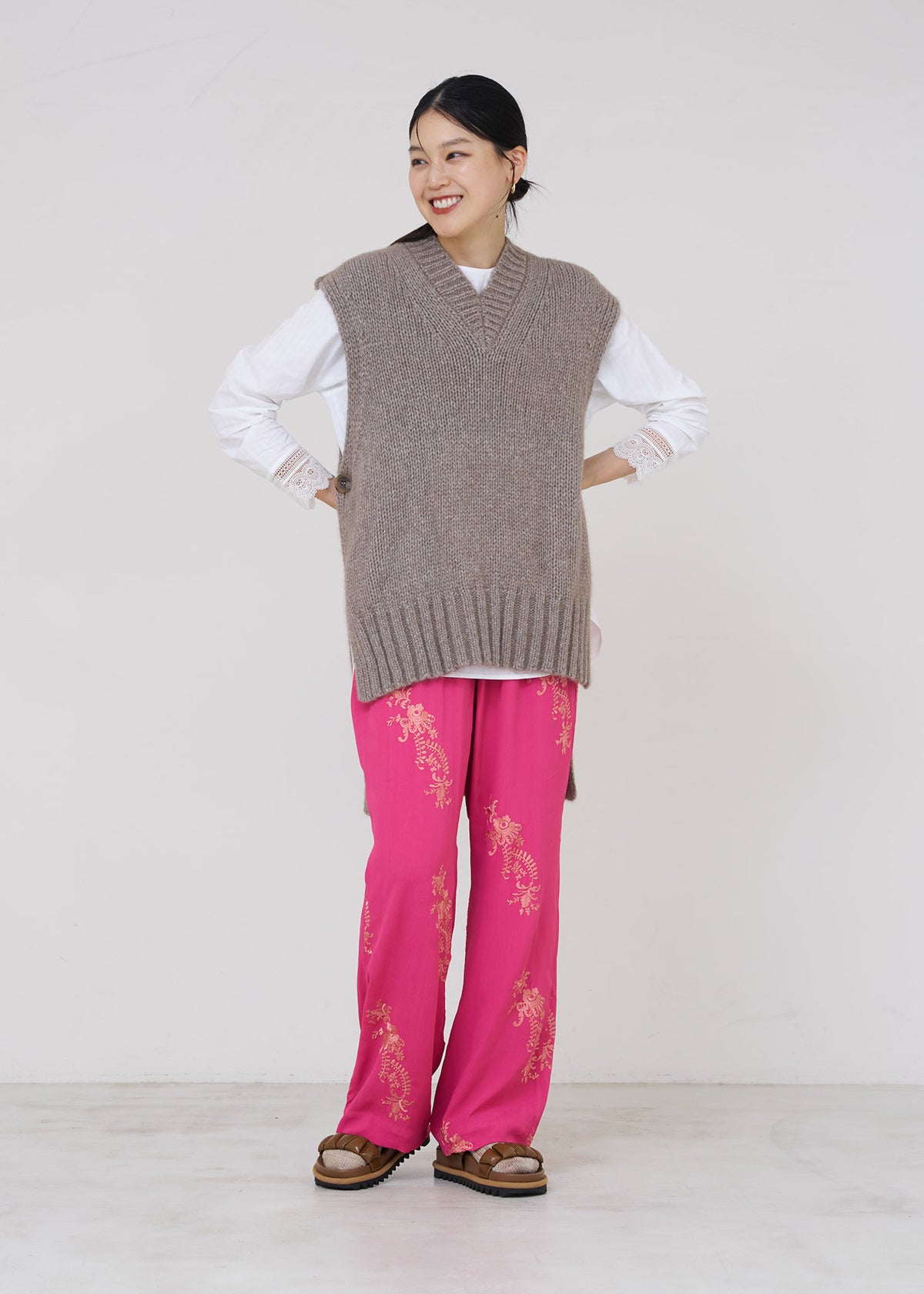 Rough Light Lily Vest