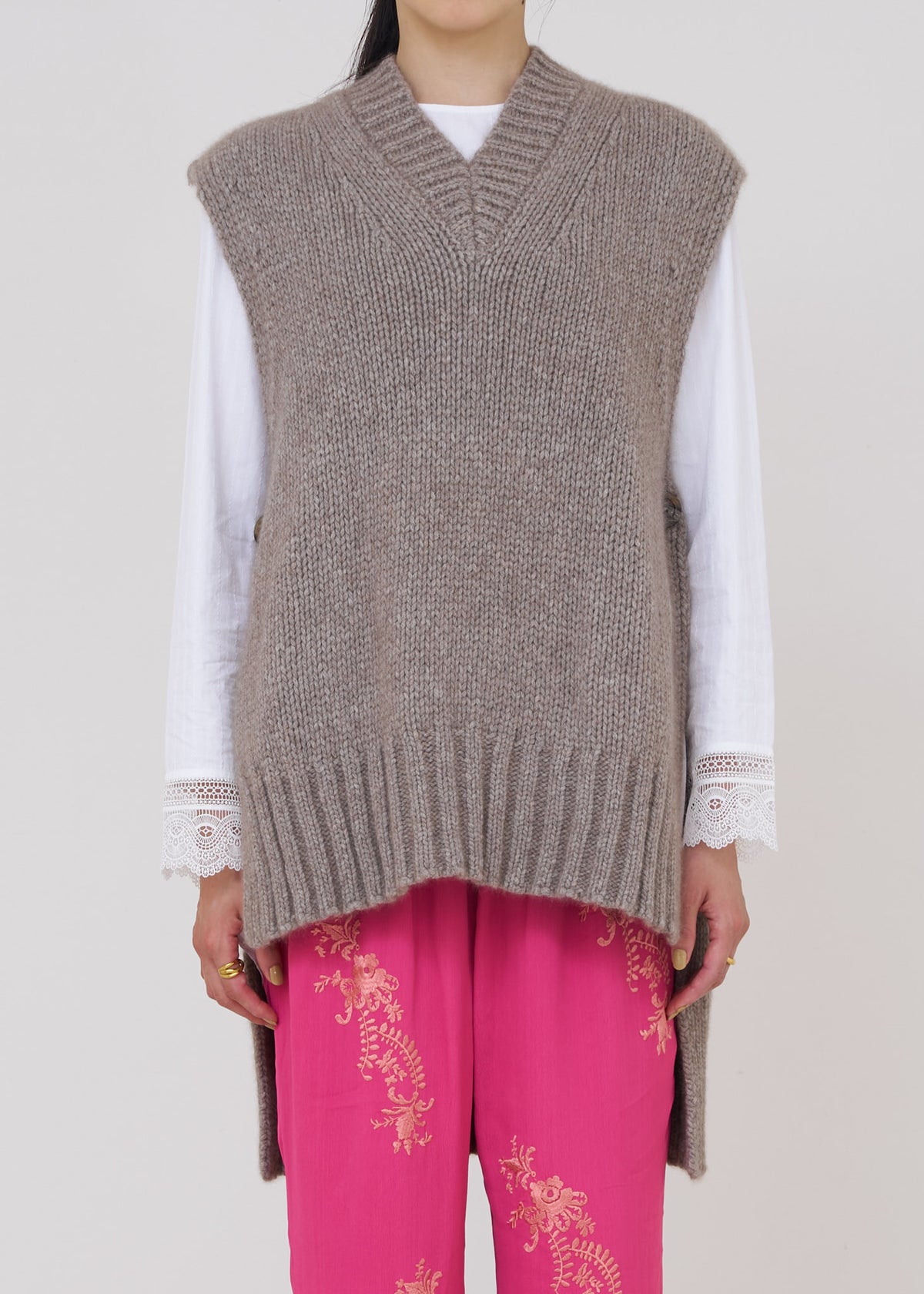 Rough Light Lily Vest