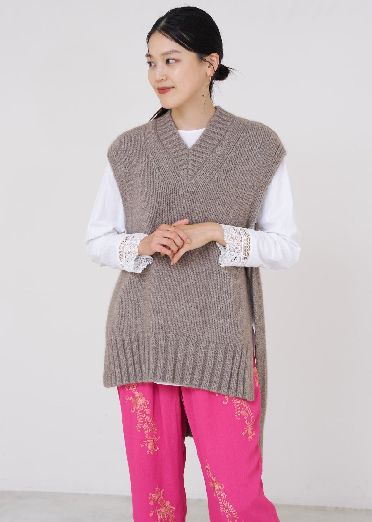 Rough Light Lily Vest