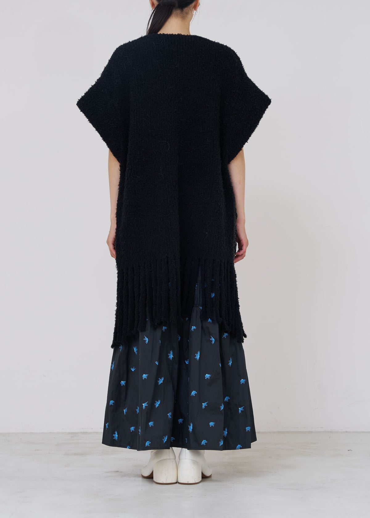 Sequence Embroidery Pocket Gilet