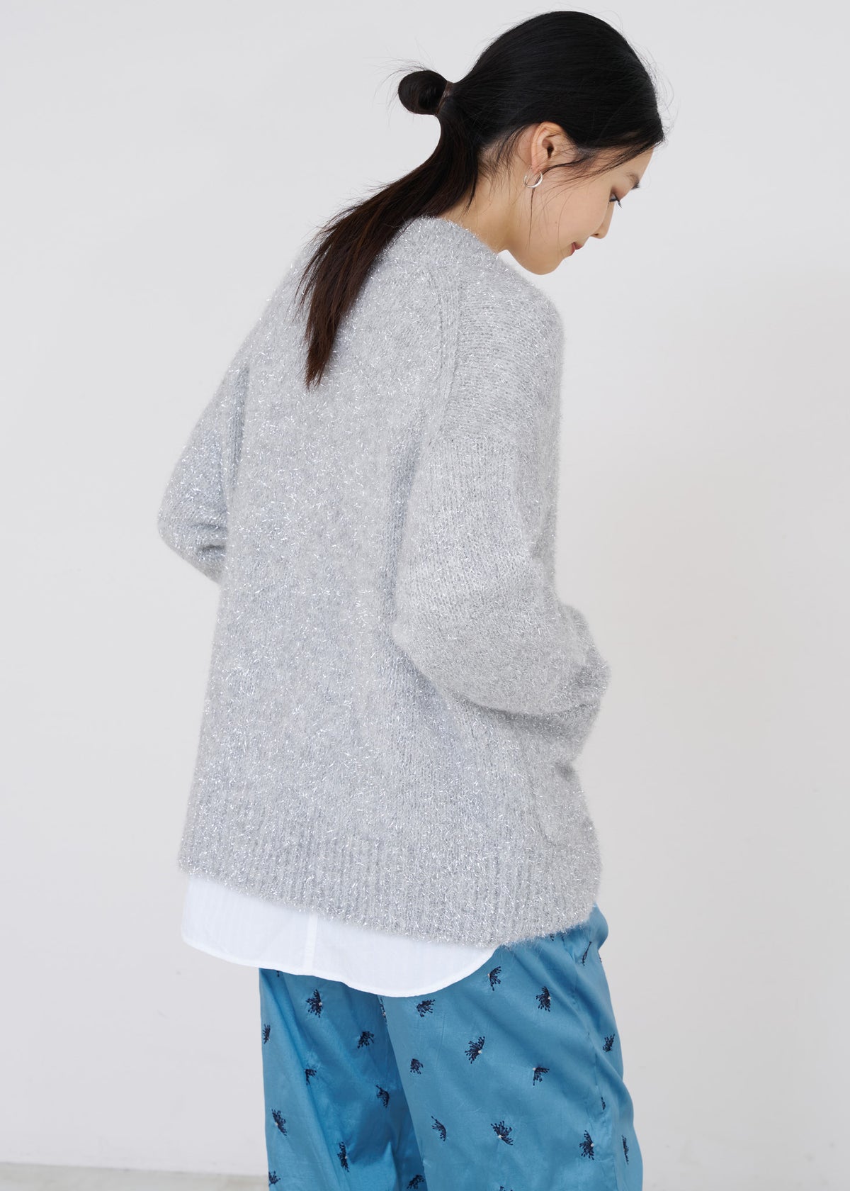 Alpaca Lurex Cardigan