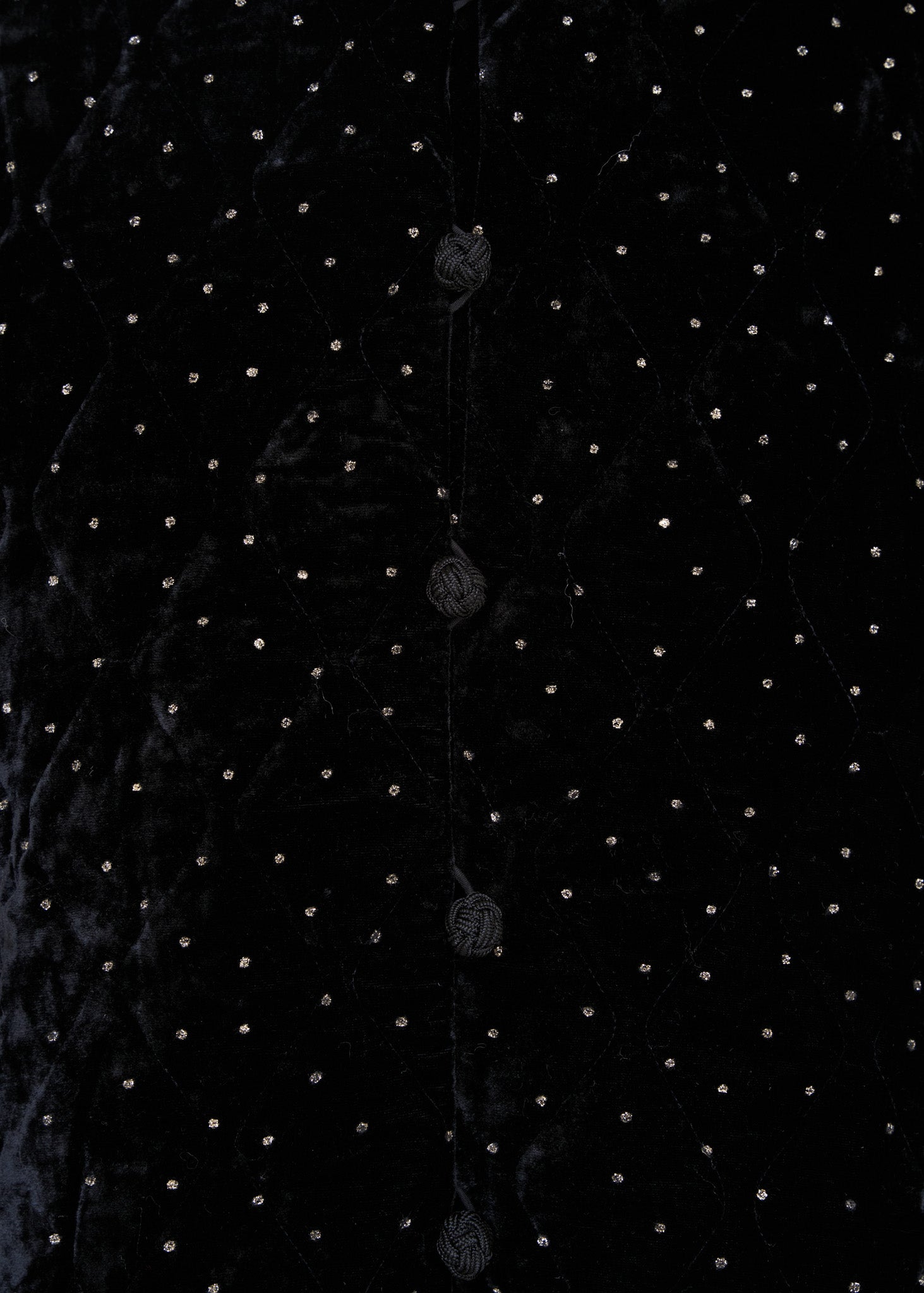 1月下旬お届け予定】Velvet Glitter Print Jacket | Pasand by ne