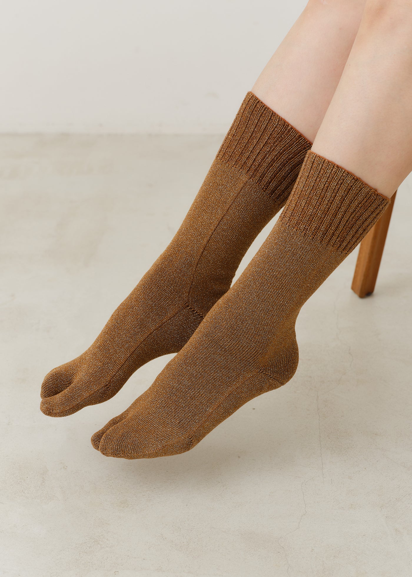 w&fw Glitter Tabi Socks