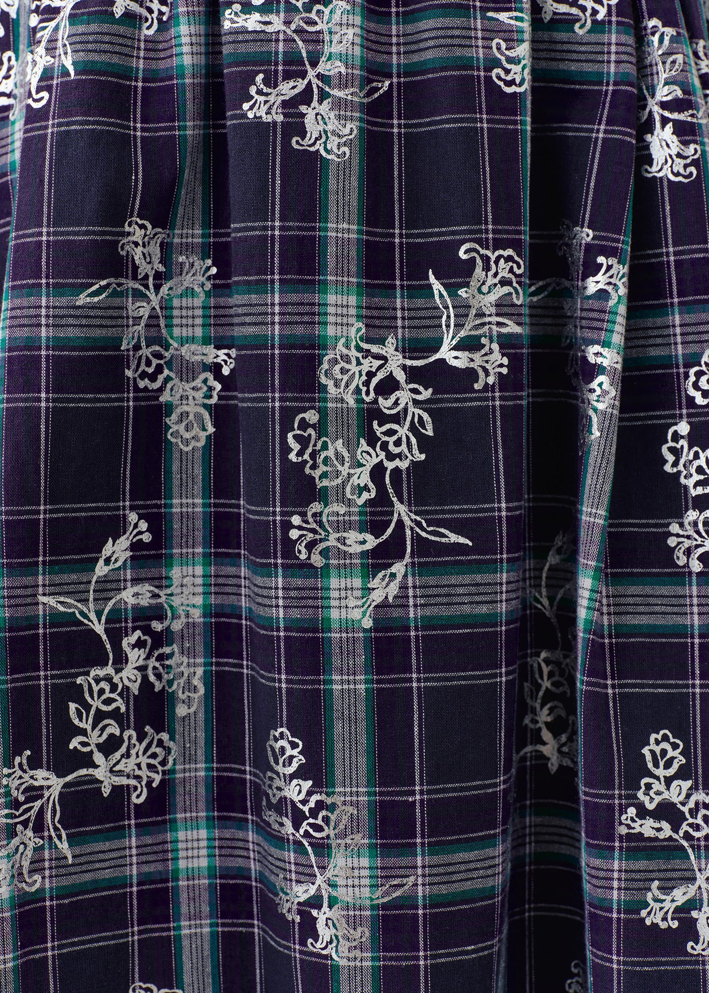 ppp23様 Check Foil Print Pants | Pasand by ne Quittez pas | パサンドバイ