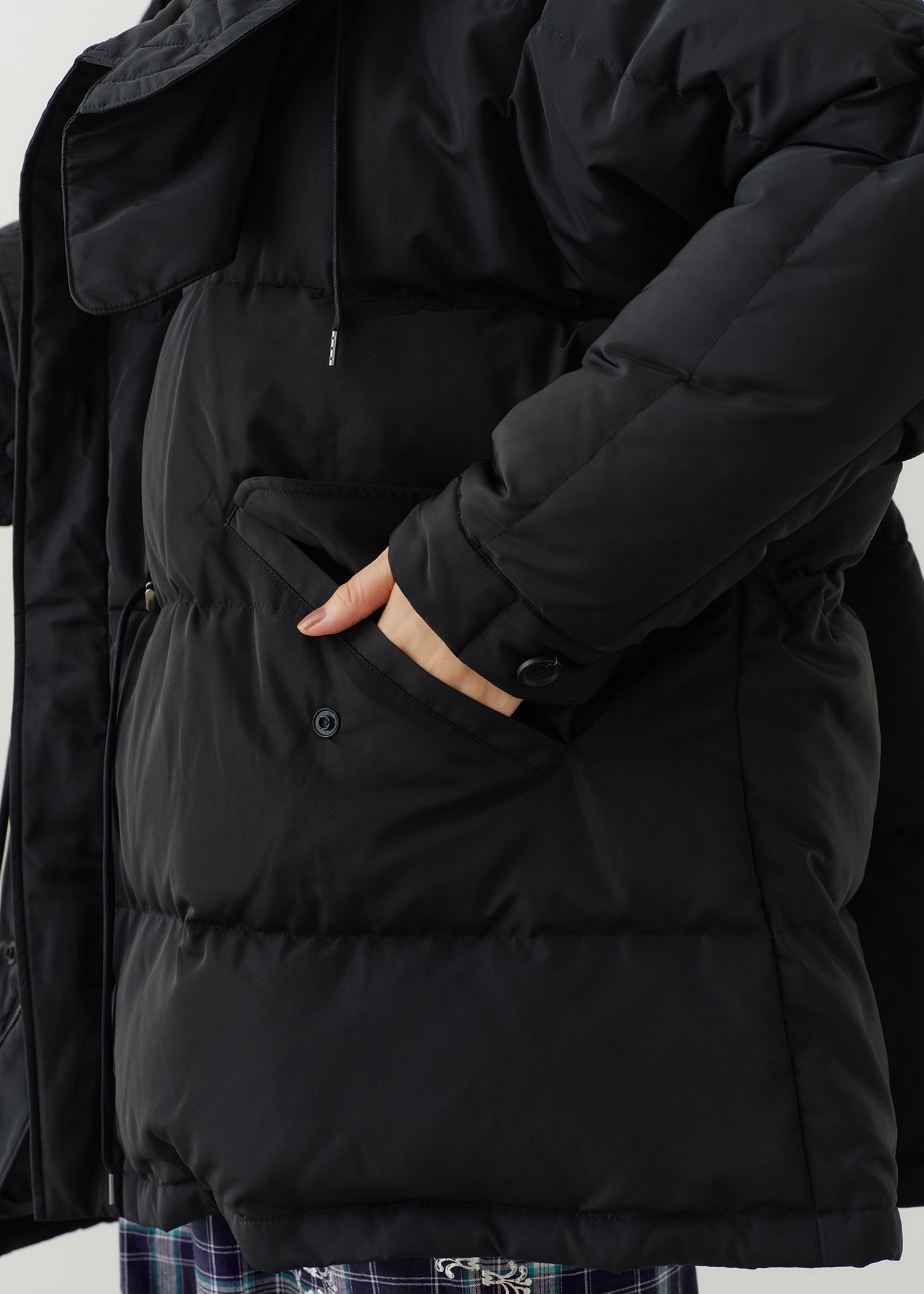 VACHEMENT High Count Tafta Down Coat | Pasand by ne Quittez pas