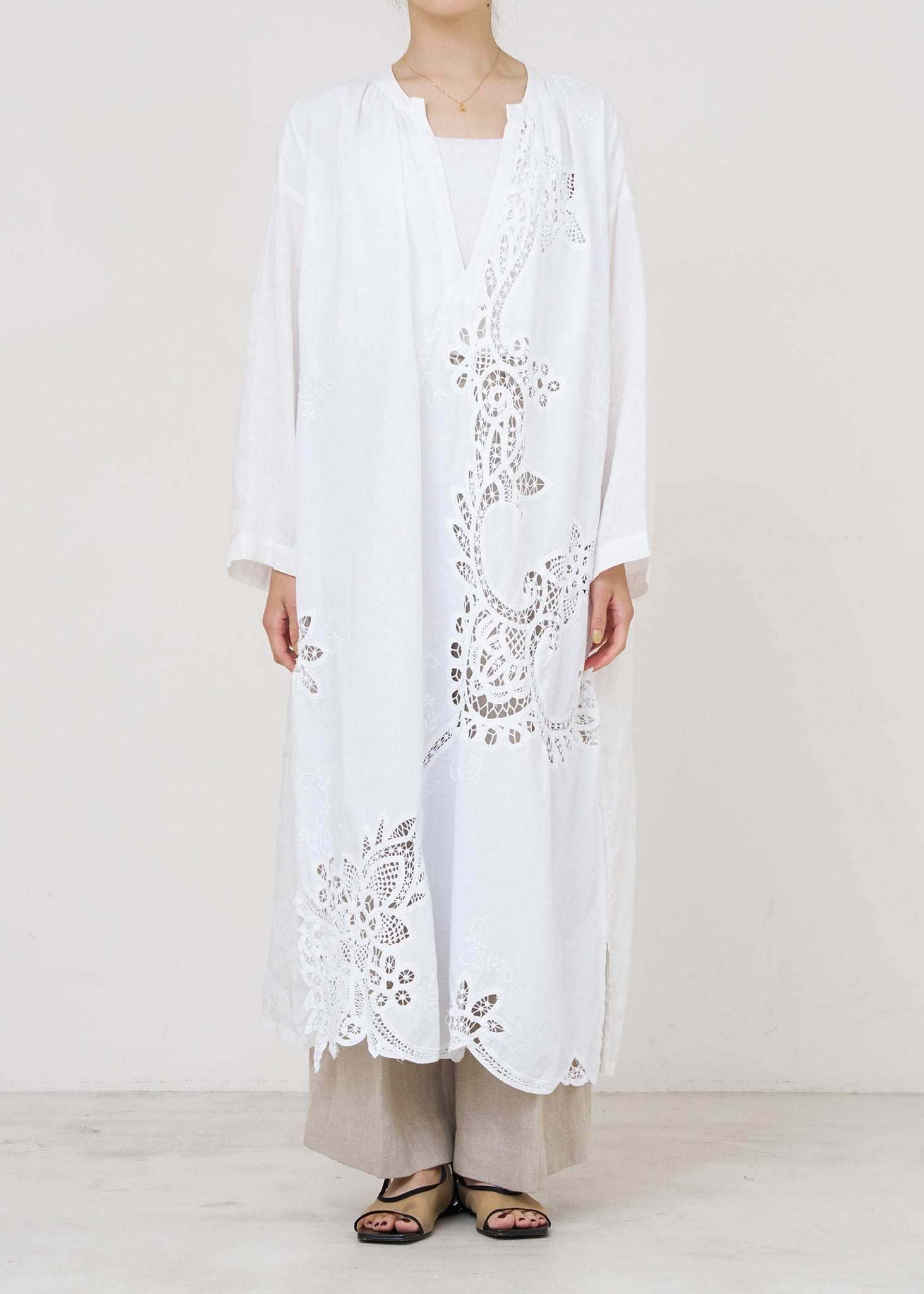 Table Cloth Kaftan Dress | Pasand by ne Quittez pas | パサンドバイヌキテパ