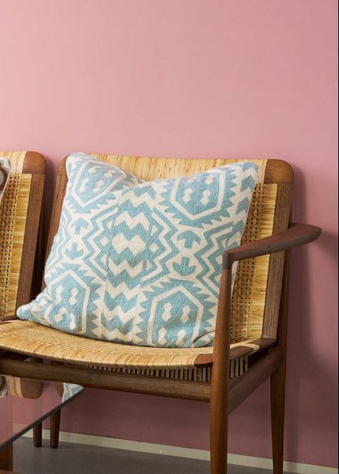 Artistic Hand Embroidery Cushion Cover