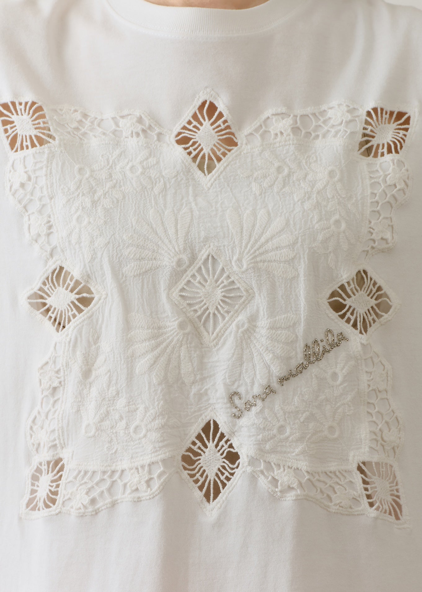 Cotton Patchwork T-Shirt