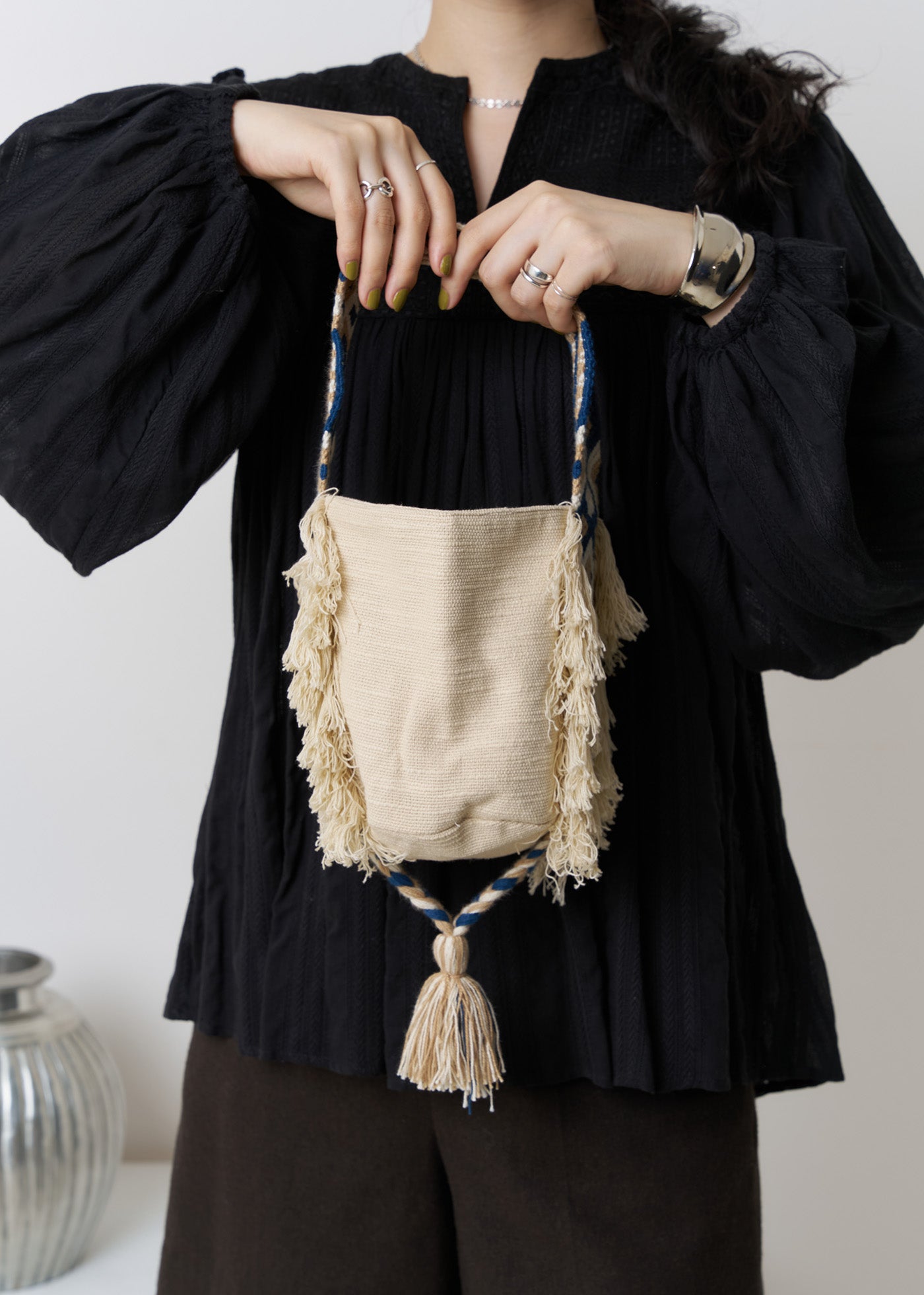 Tassel Lantern Bag | Pasand by ne Quittez pas | パサンドバイヌキテパ