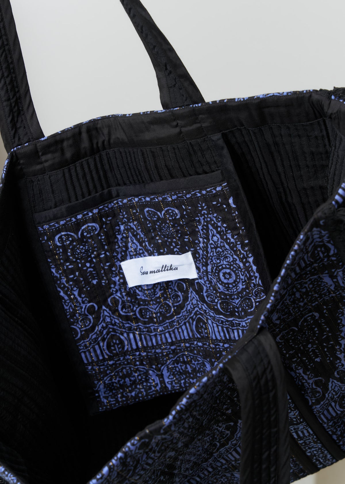 Meena Print Tassel Bag