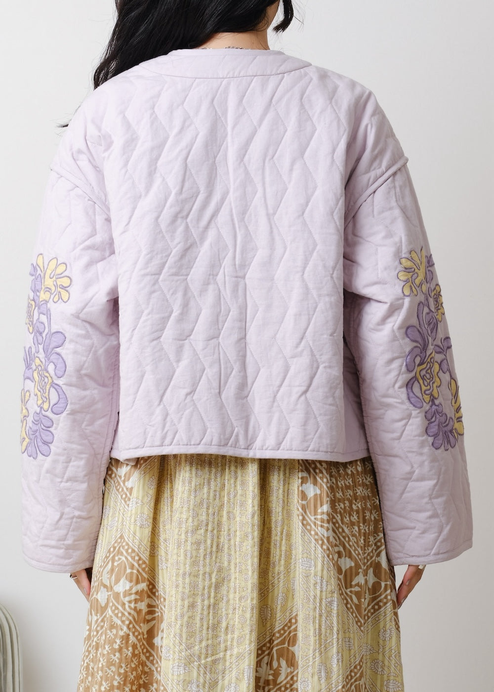 Cotton Linen Patchwork Embroidery Jacket