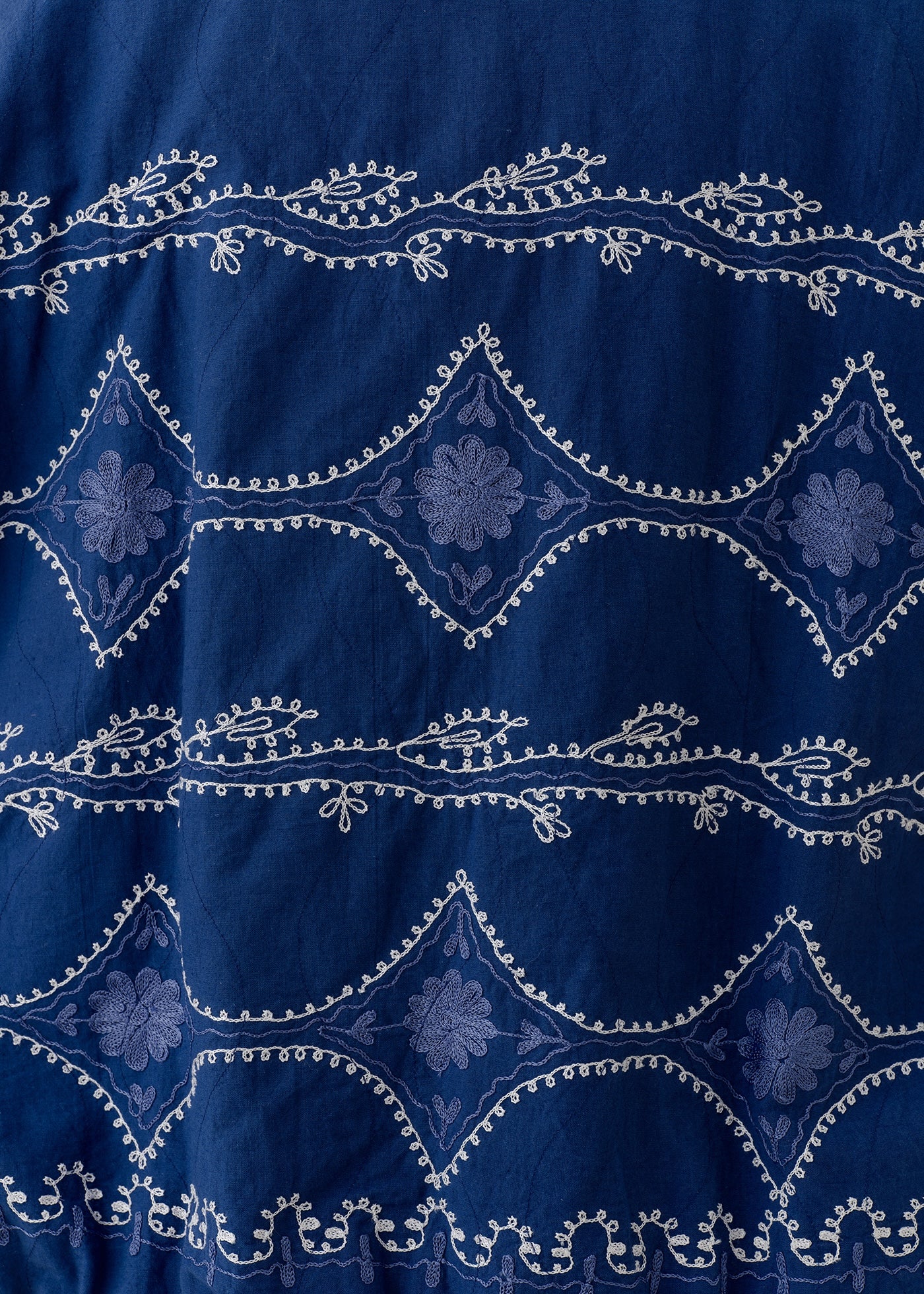 【12月下旬お届け】Cotton Linen Aari Embroidery Jacket