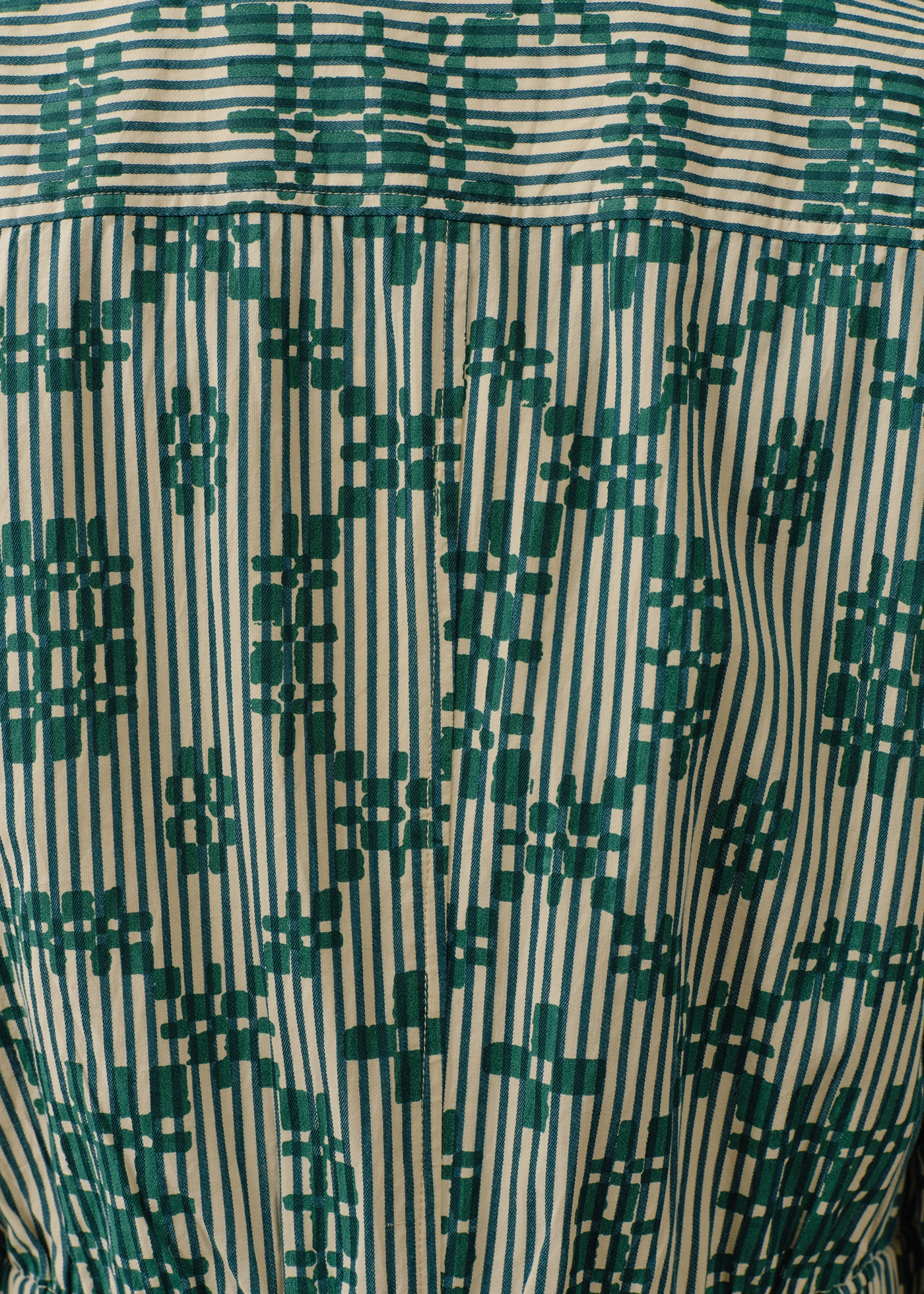 Cotton Flower Signal Print Pants