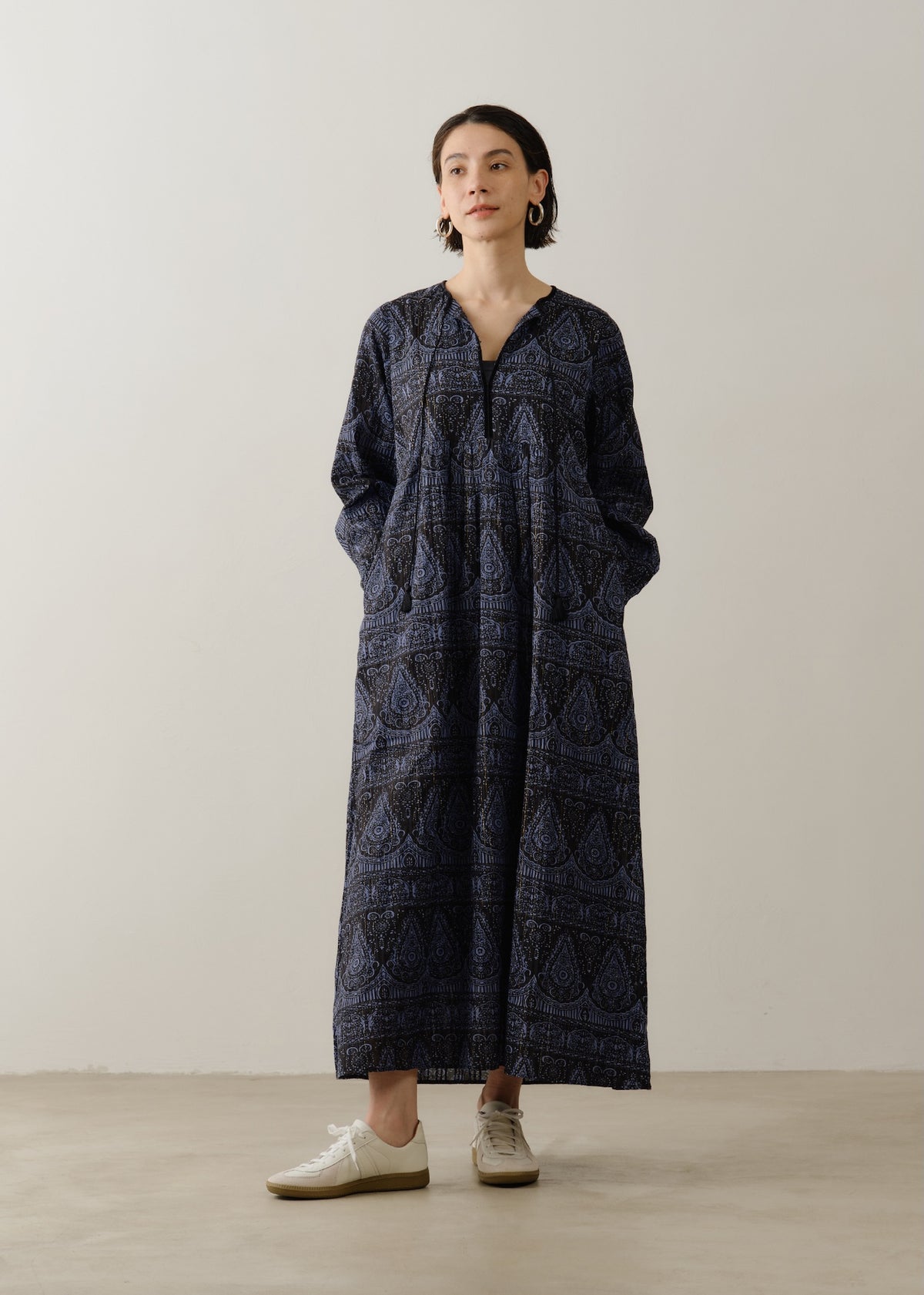 Meena Print Tassel Dress