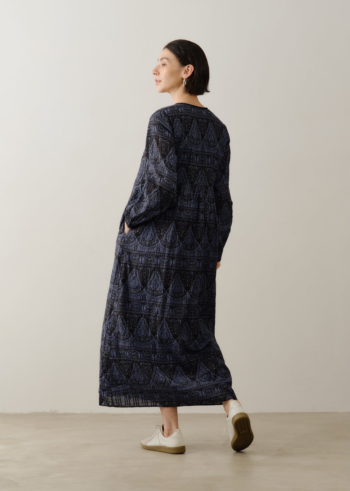 Meena Print Tassel Dress