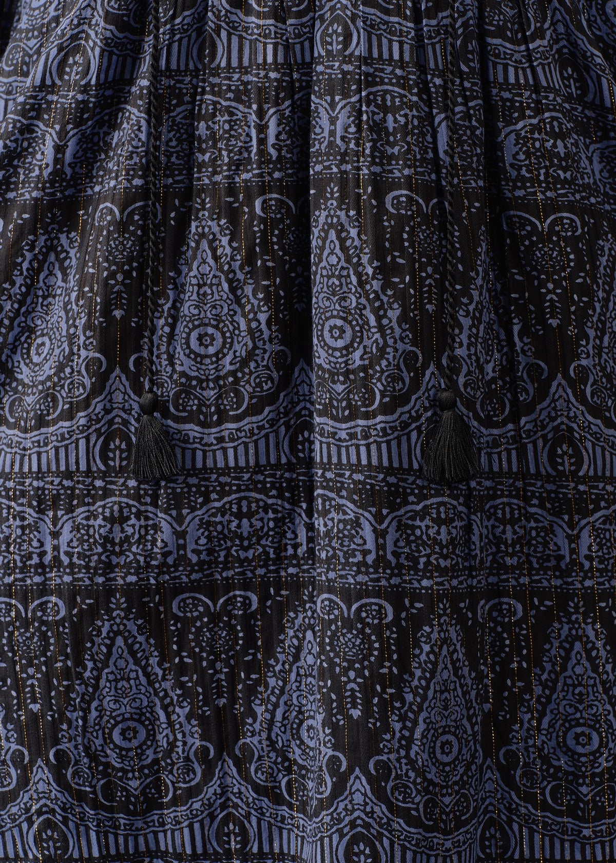 Meena Print Tassel Dress